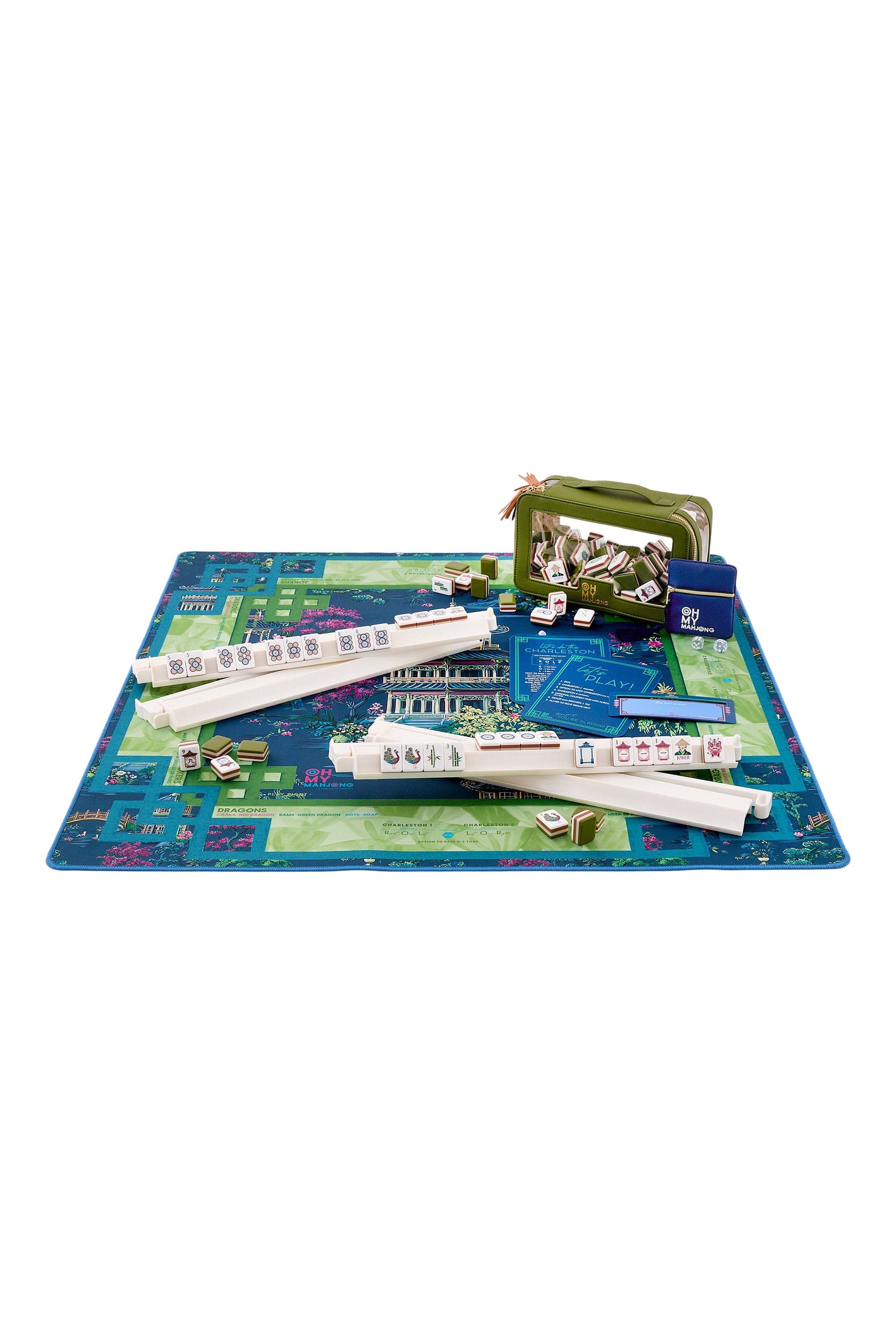 Oh My Mahjong Elysium Mahjong Mat in Tube