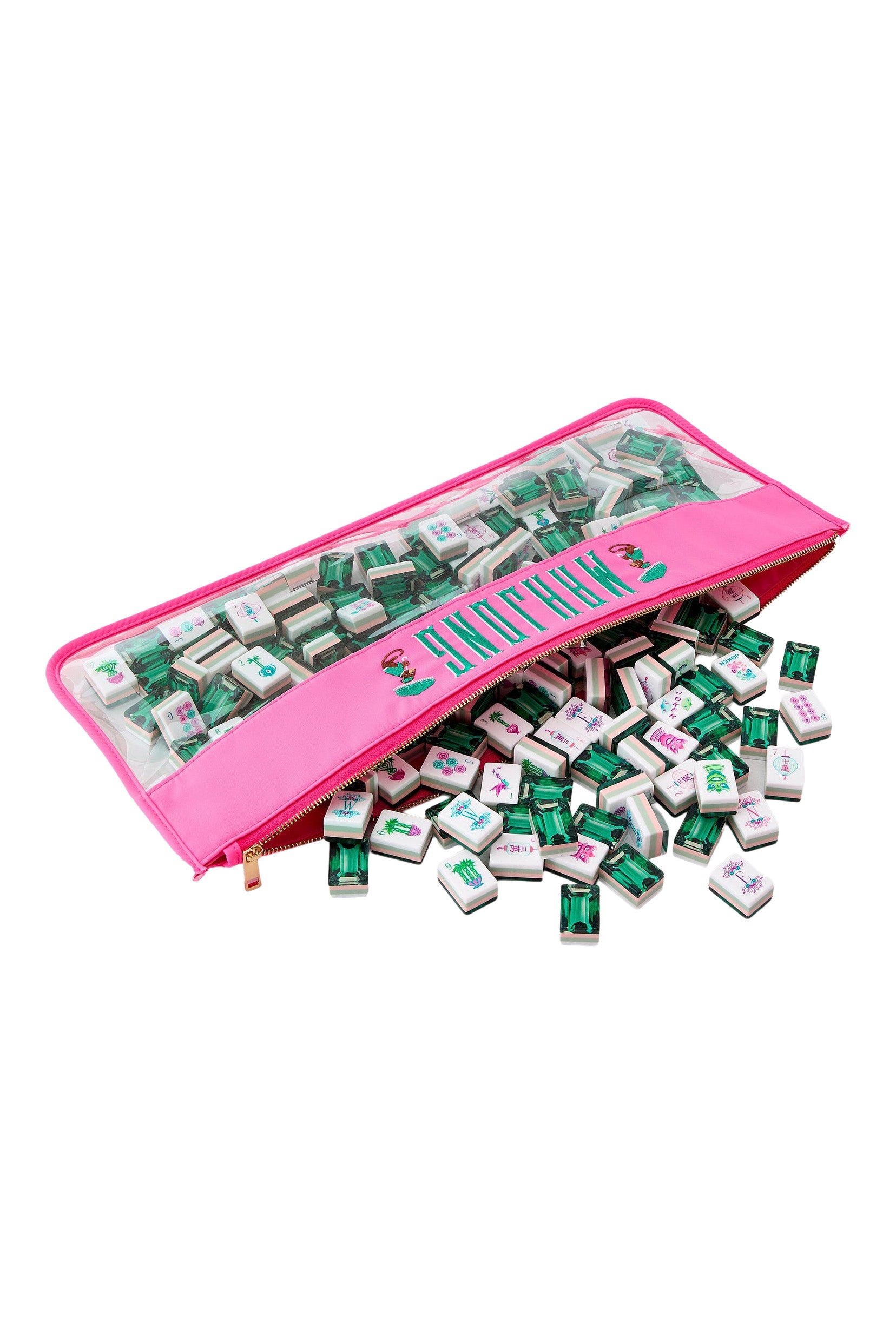 Oh My Mahjong Emerald Mahjong Tile Set
