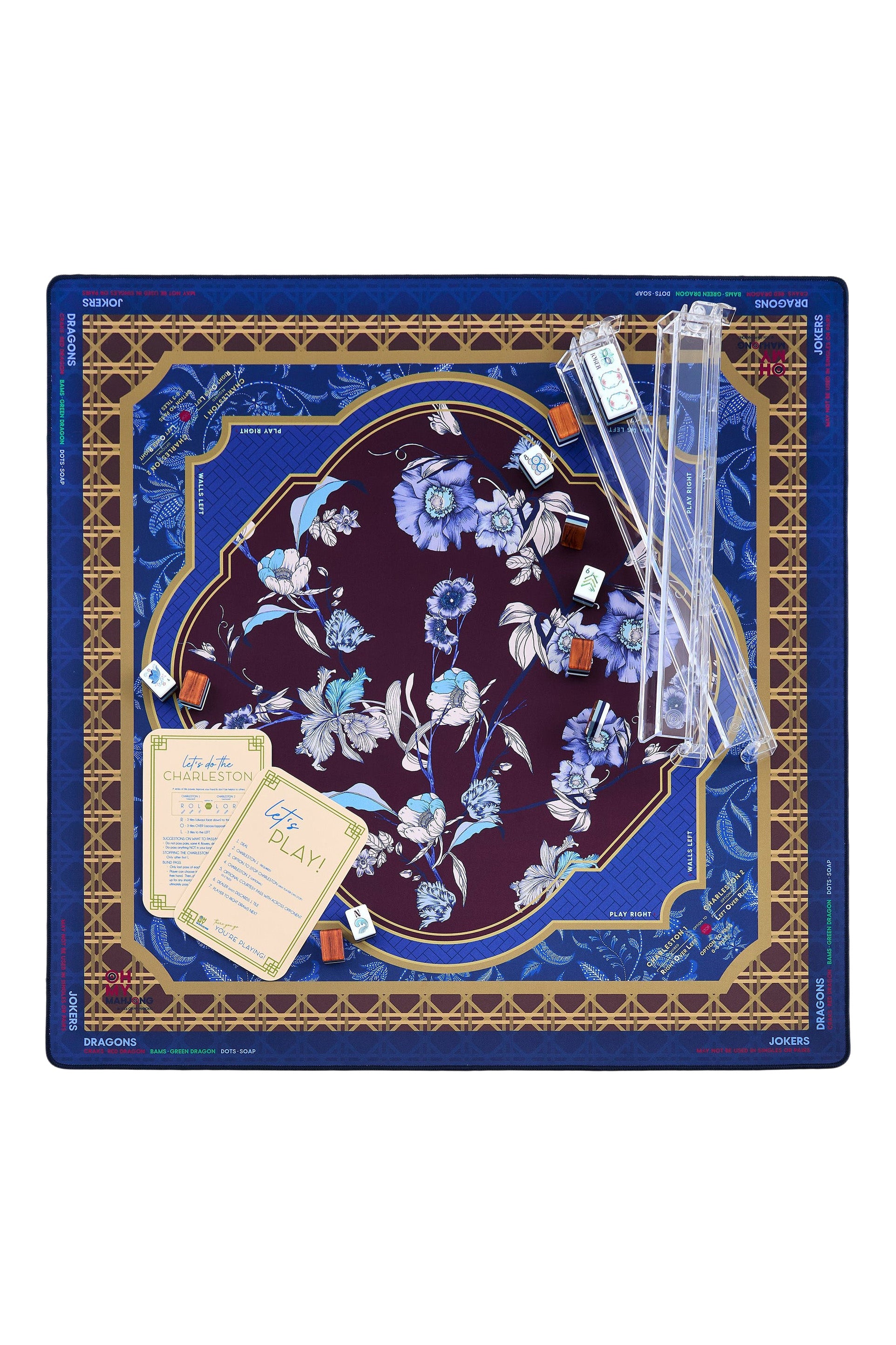 Oh My Mahjong Hawthorne Mahjong Mat In Tube