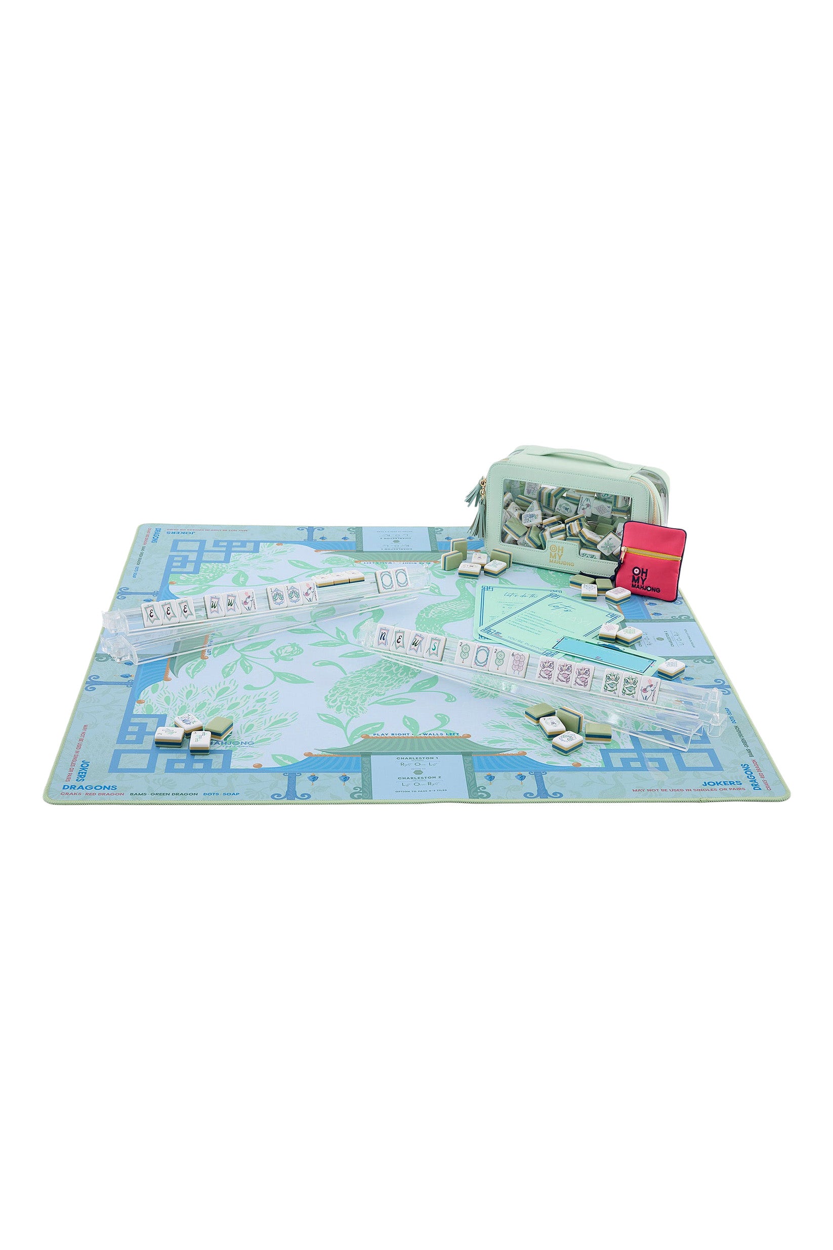Oh My Mahjong Isla Mahjong Mat in Tube