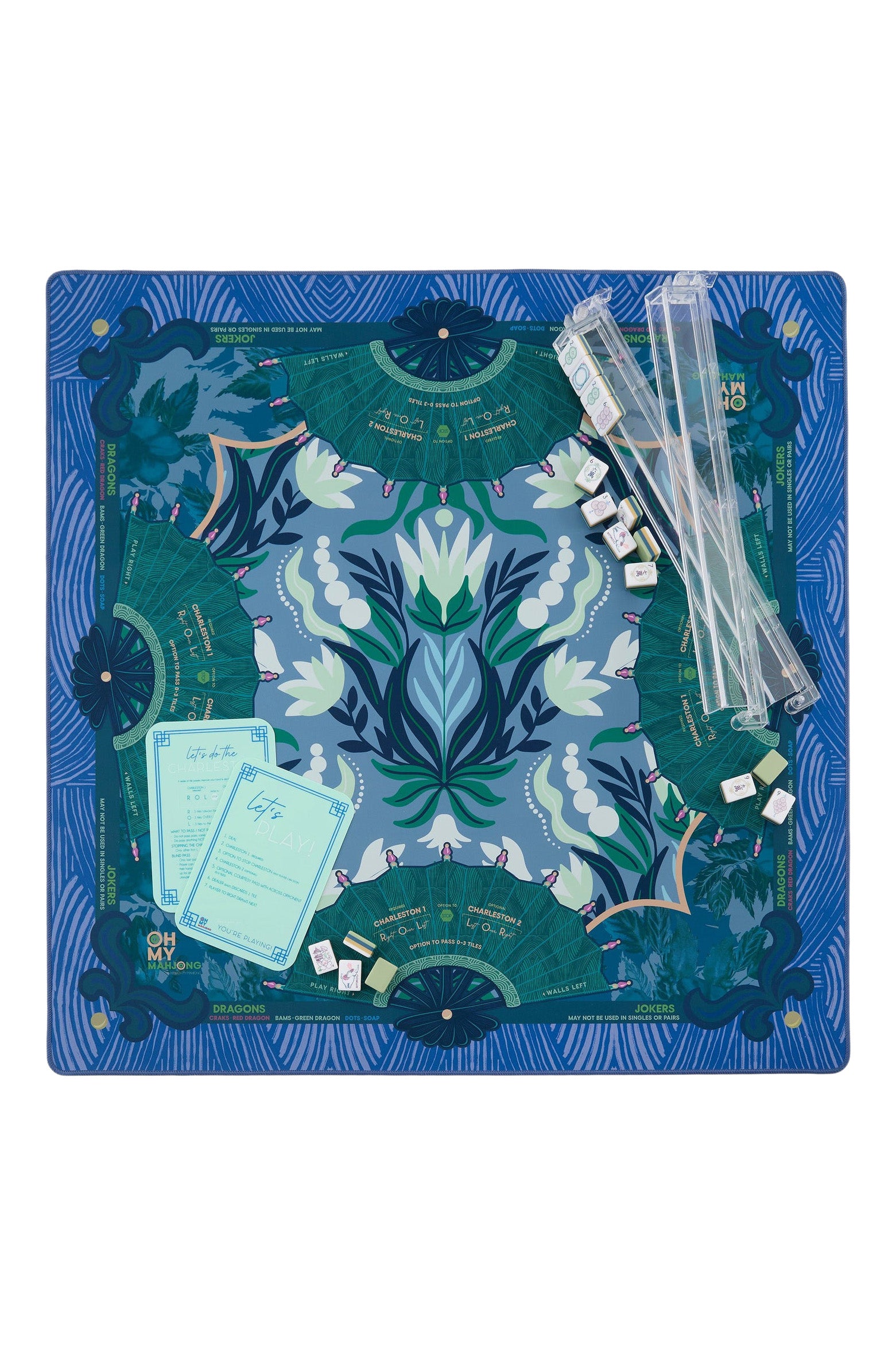 Oh My Mahjong Jade Mahjong Mat in Tube