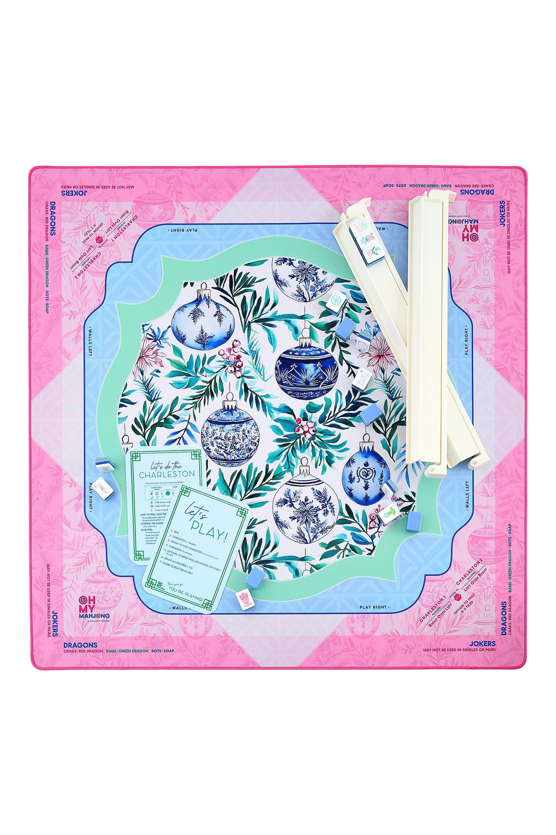Oh My Mahjong Merriment Mahjong Mat In Tube