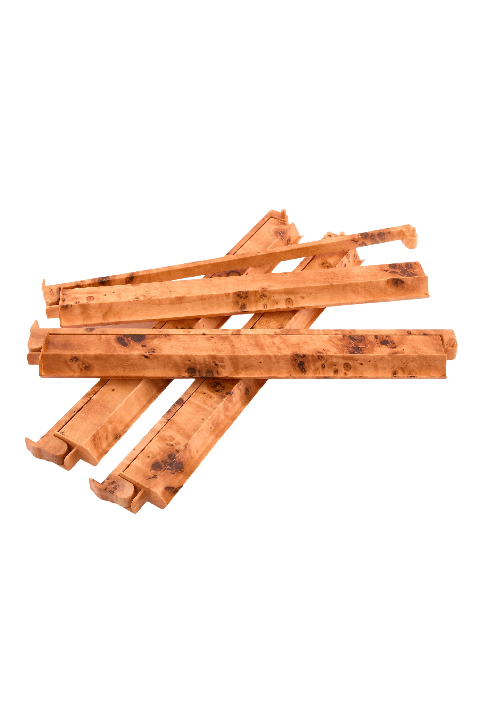 Oh My Mahjong Rack & Pusher Set in Burl
