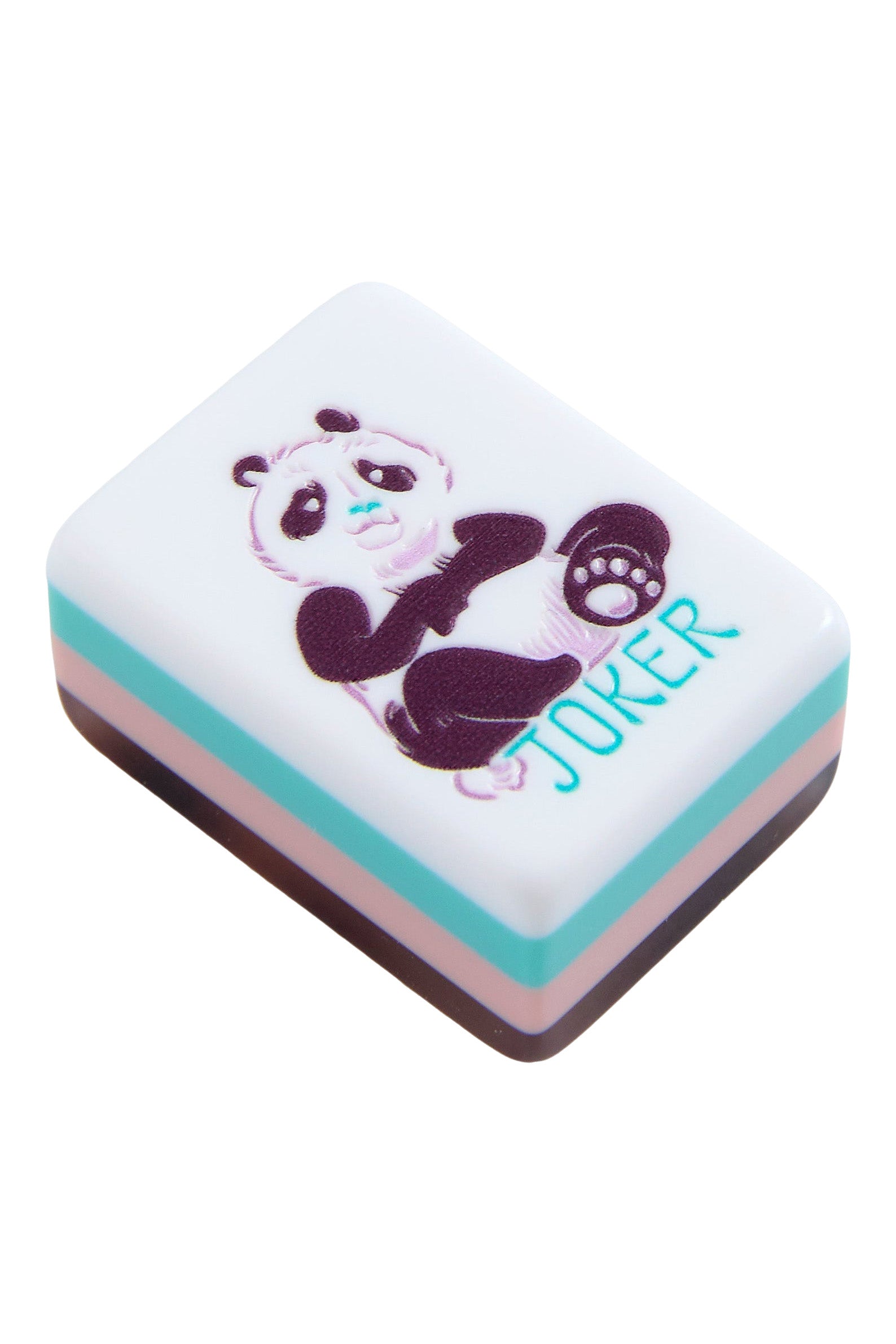 Oh My Mahjong Talulah Mahjong Tile Set in Cream Tortoise
