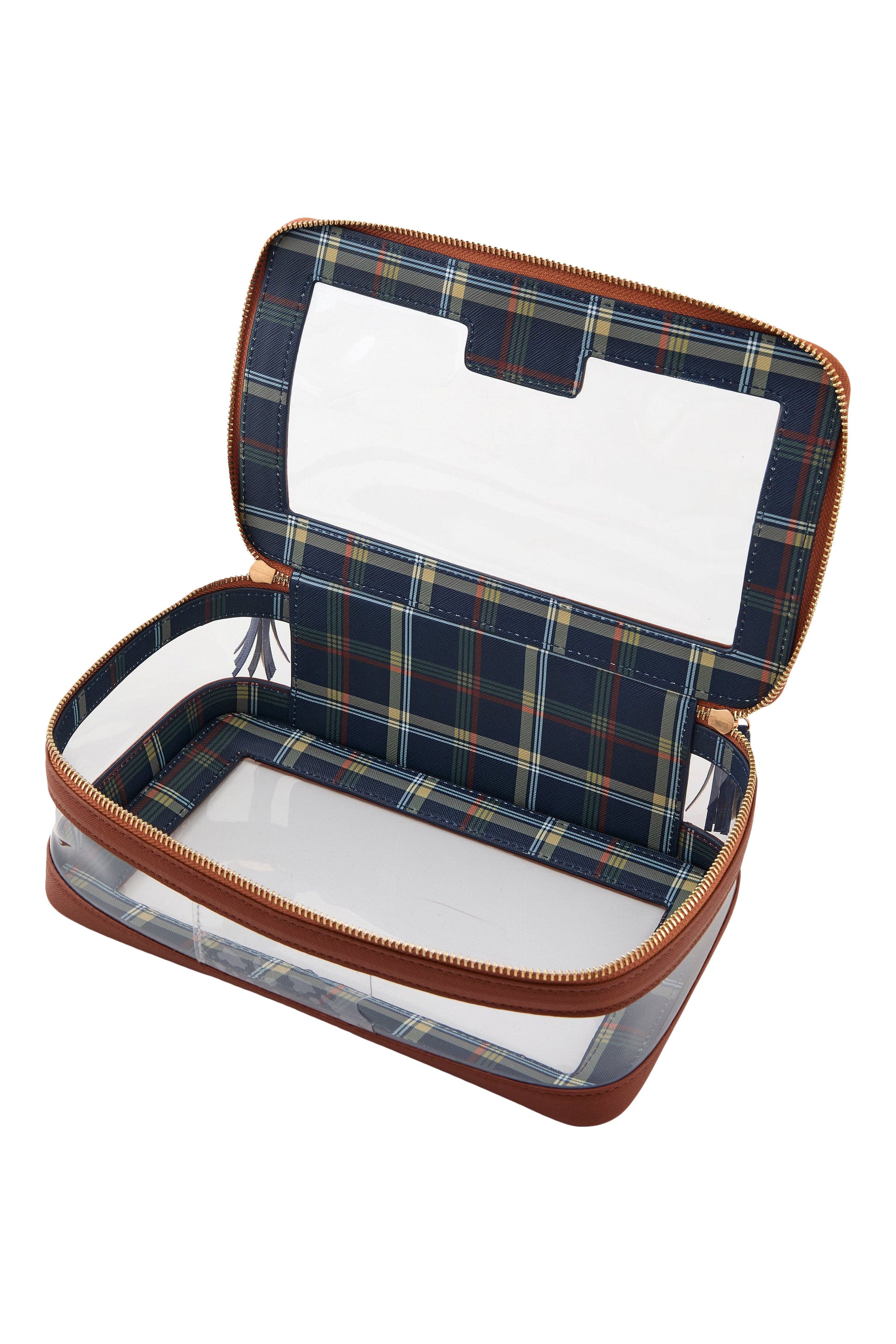 Oh My Mahjong Tile Storage Bag in Cognac