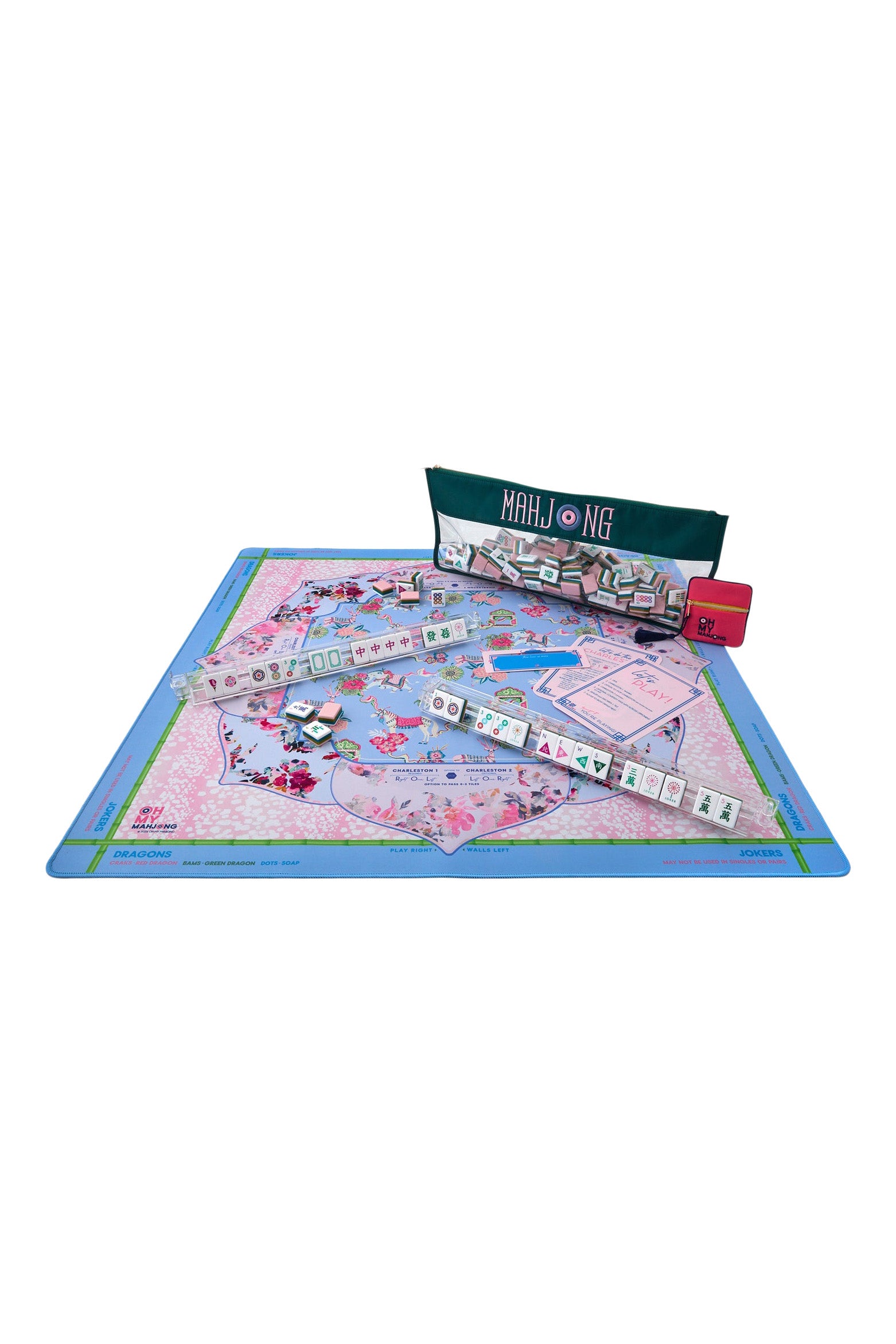 Oh My Mahjong Vivara Mahjong Mat In Tube