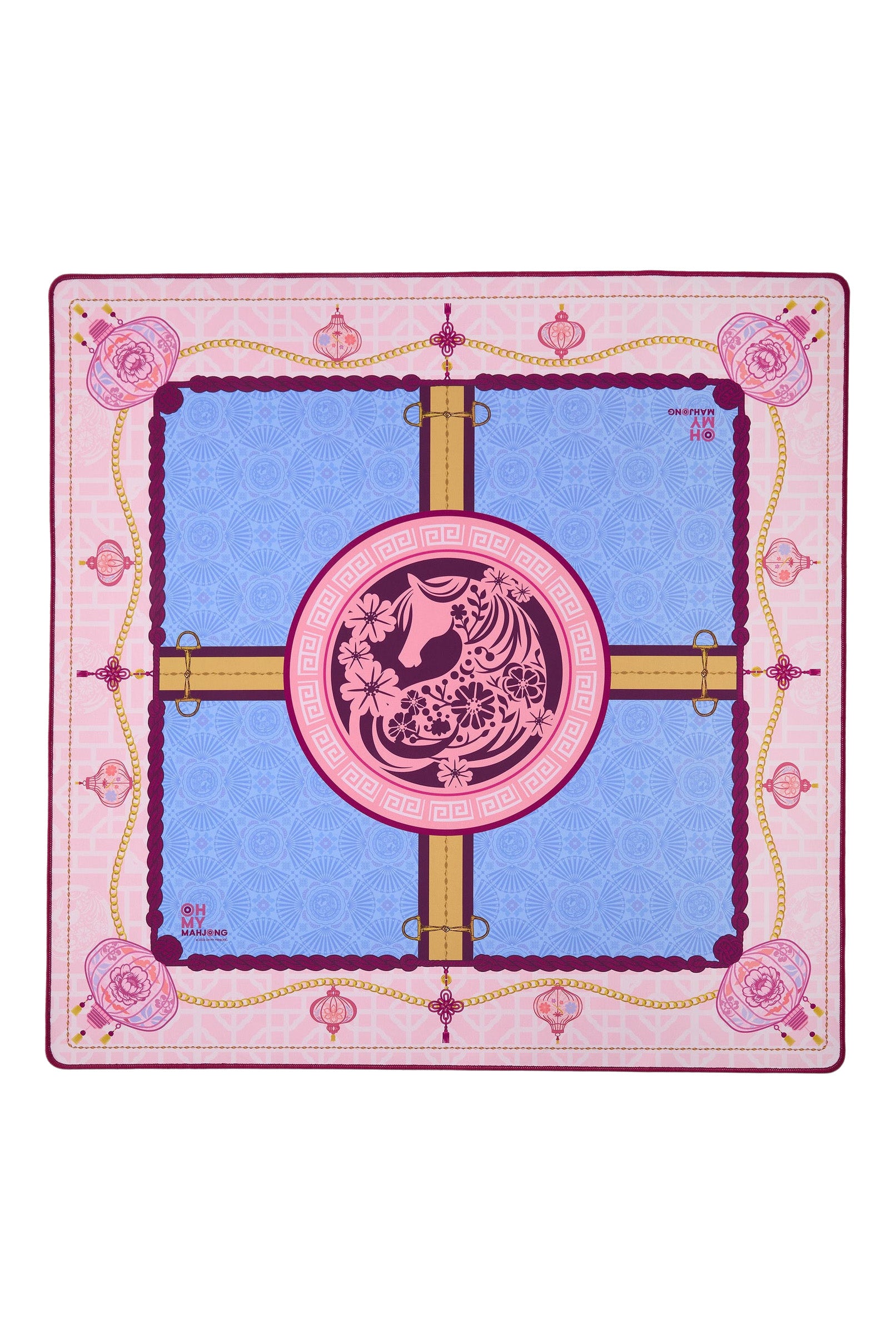Oh My Mahjong Year Of The Horse Mat In Tube