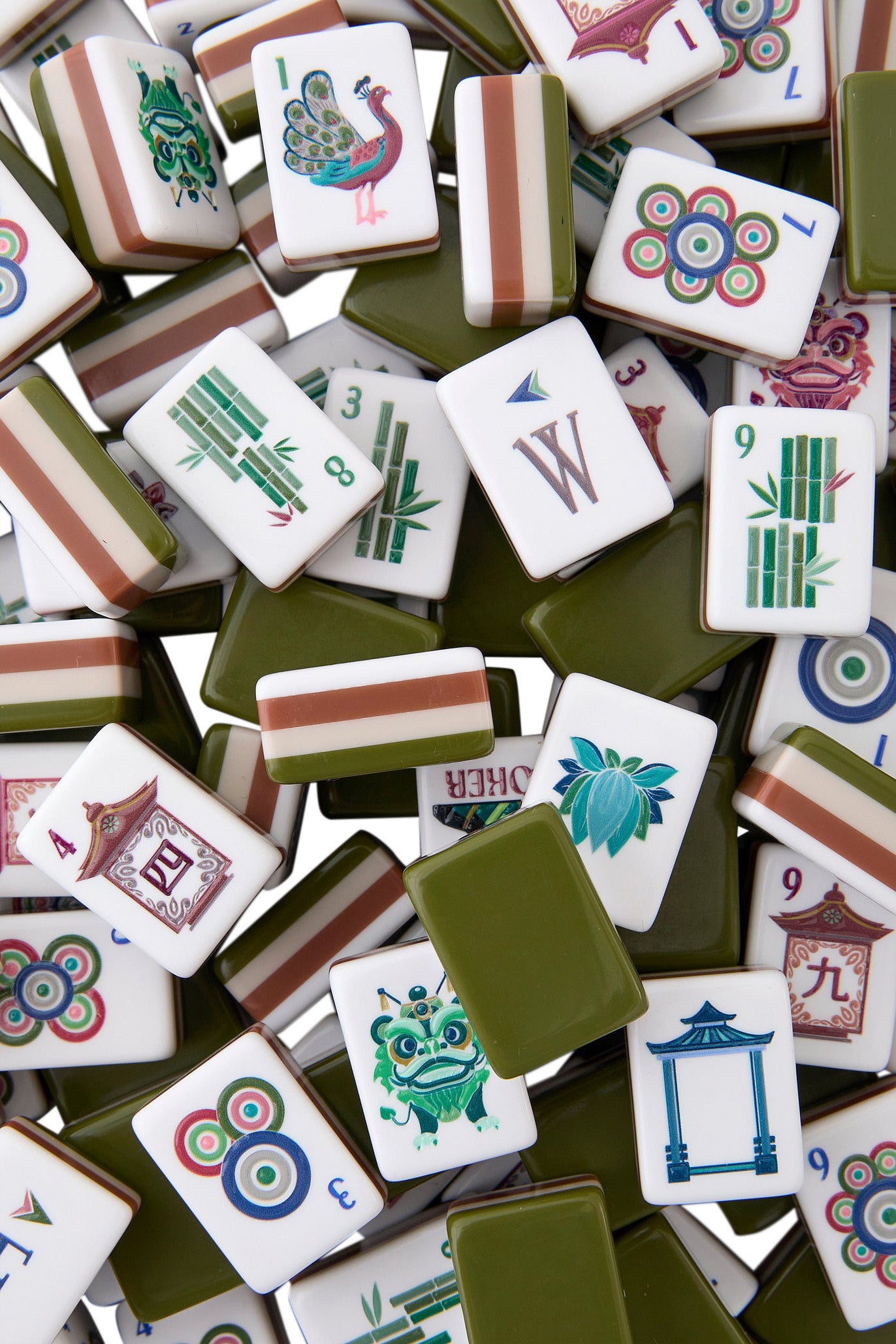 Oh My Mahjong! Drake Mahjong Tile Set