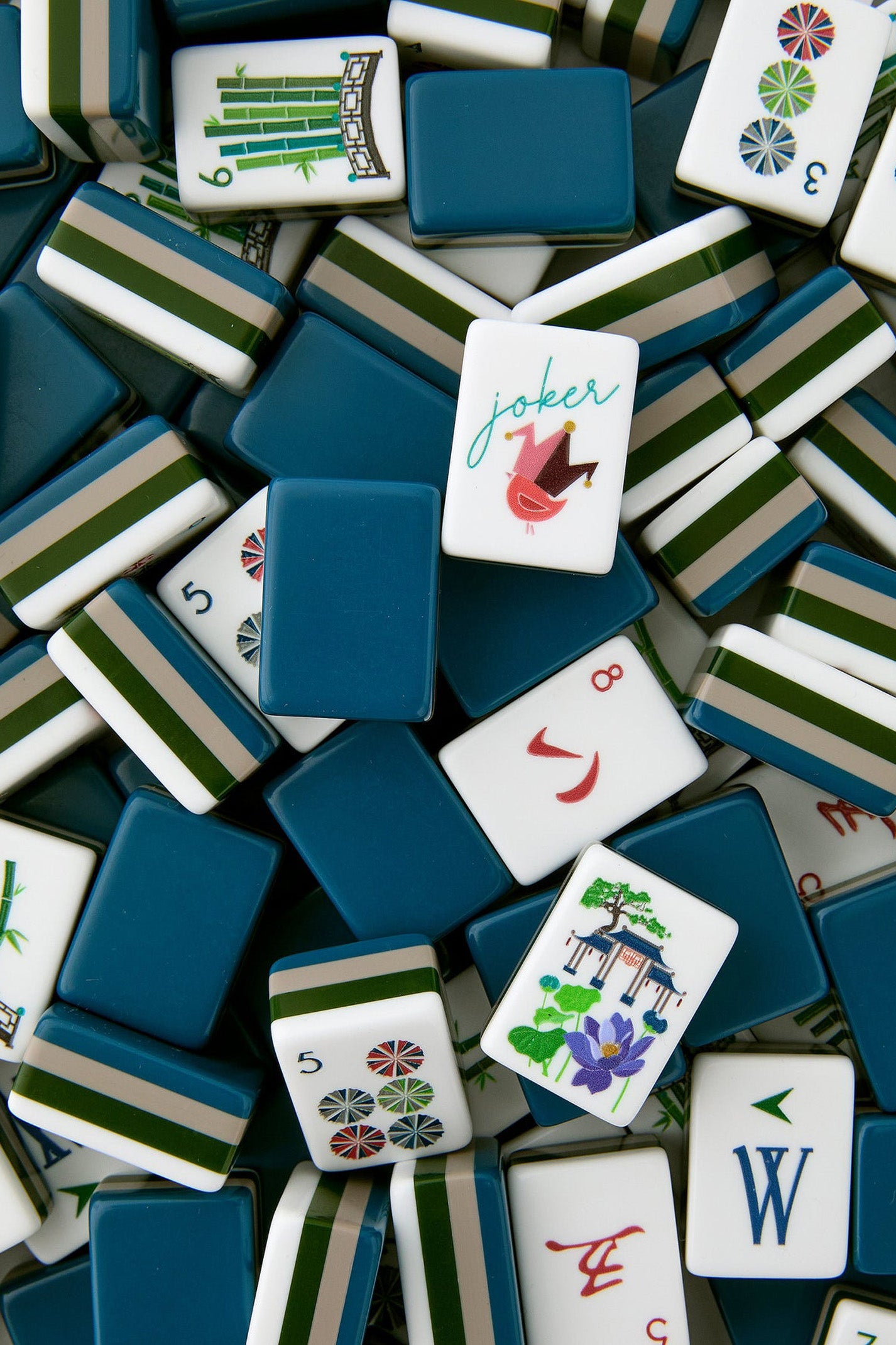 Oh My Mahjong! Gatsby Mahjong Tile Set