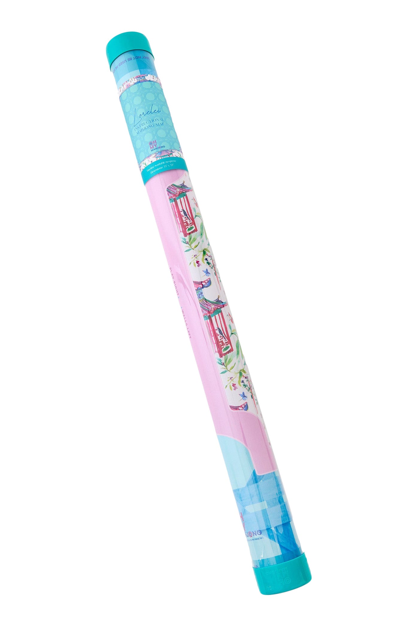 Oh My Mahjong Lorelei Mahjong Mat In Tube