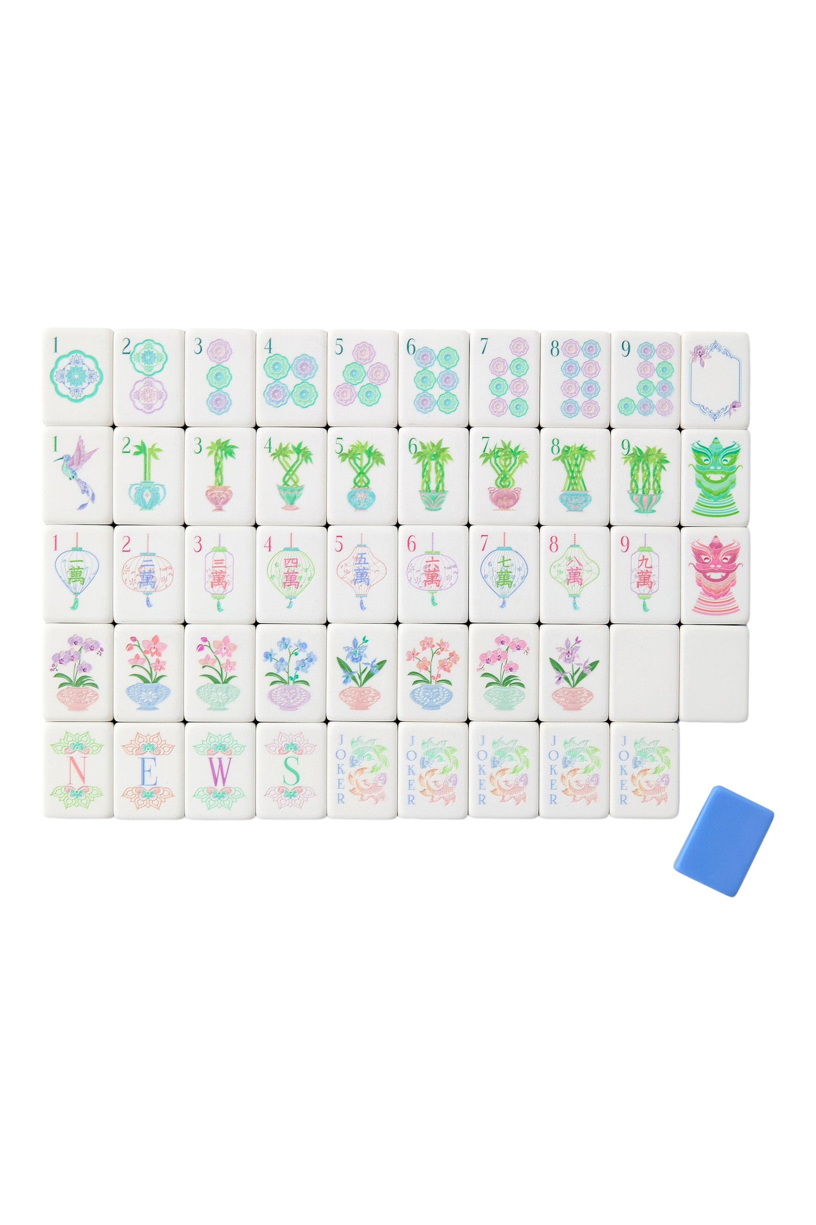 Oh My Mahjong! Moonlight Mahjong Tile Set