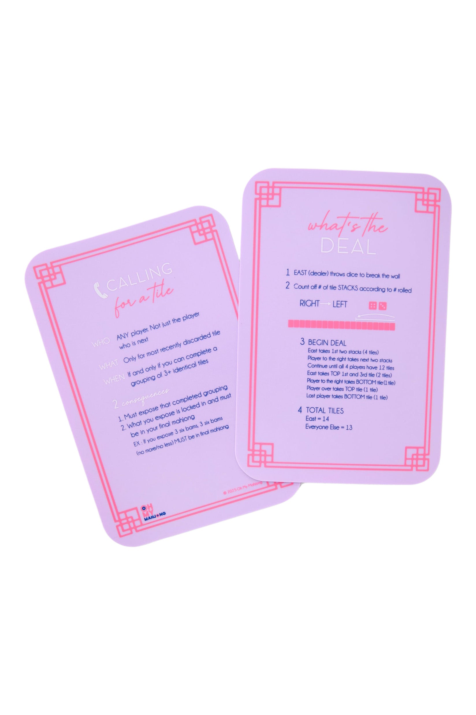 Oh My Mahjong Shuffler in Lilac