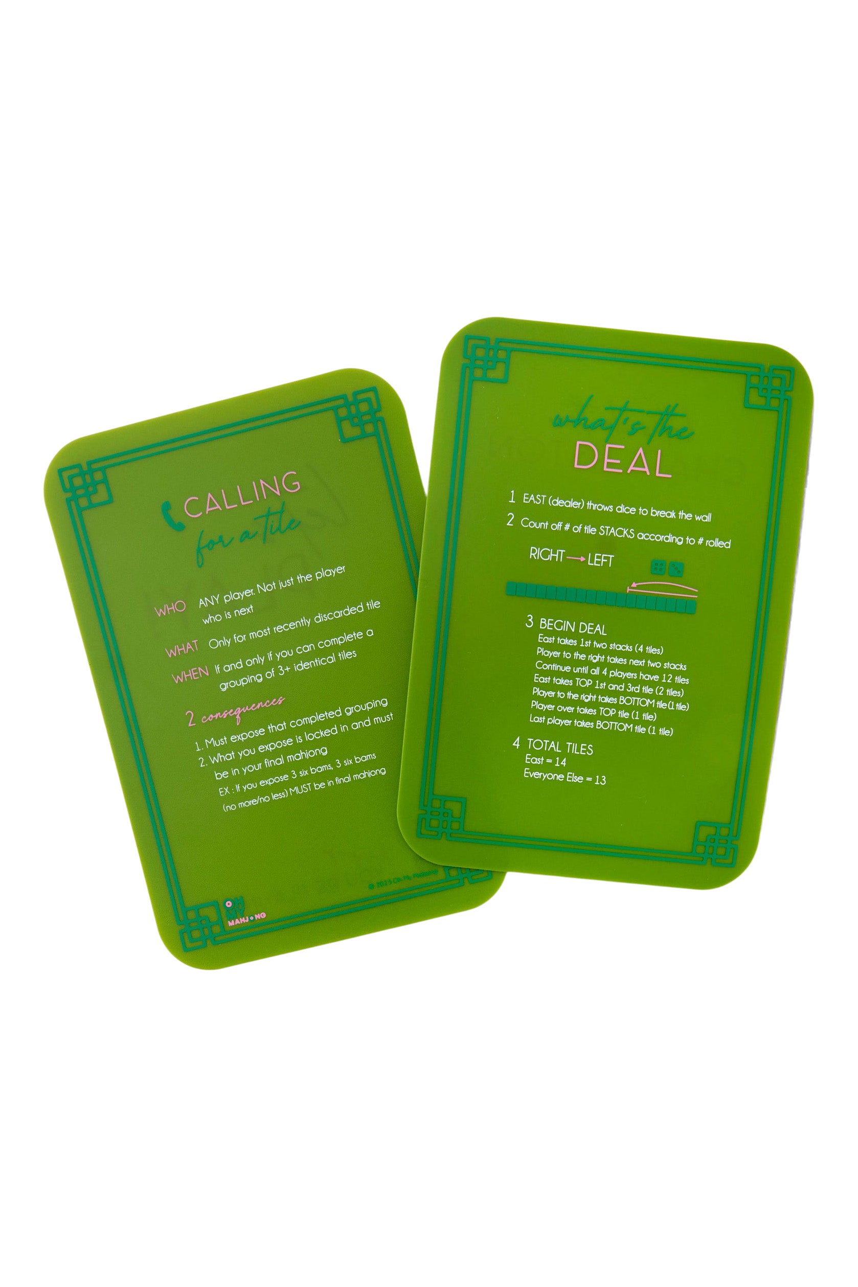 Oh My Mahjong! Shuffler in Olive