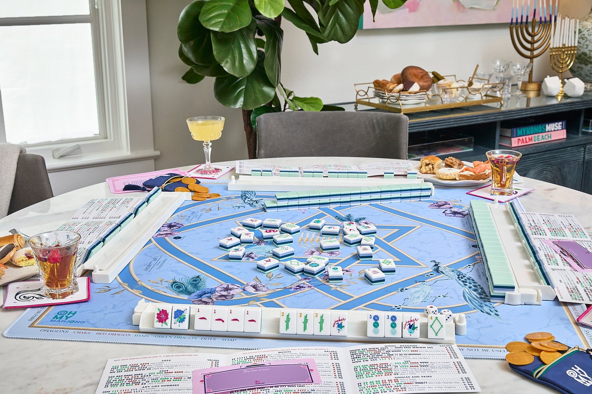 Oh My Mahjong Miracle Mahjong Mat