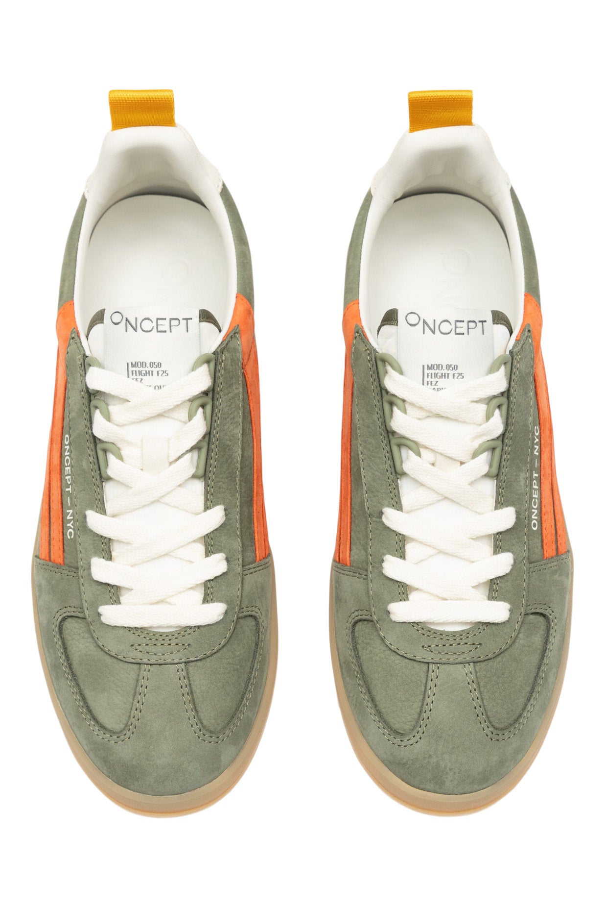 Oncept Fez Sneakers in Dark Olive