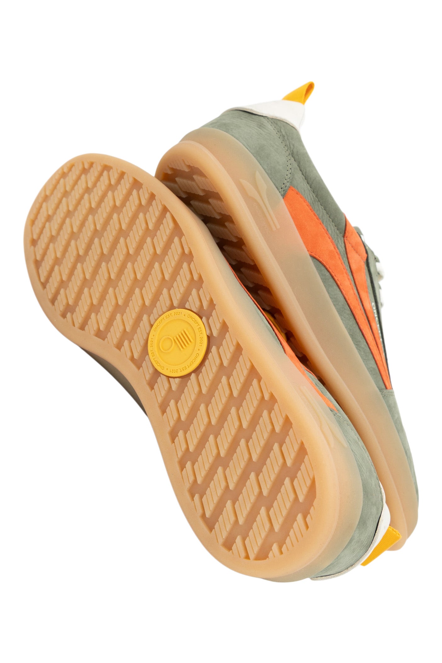 Oncept Fez Sneakers in Dark Olive