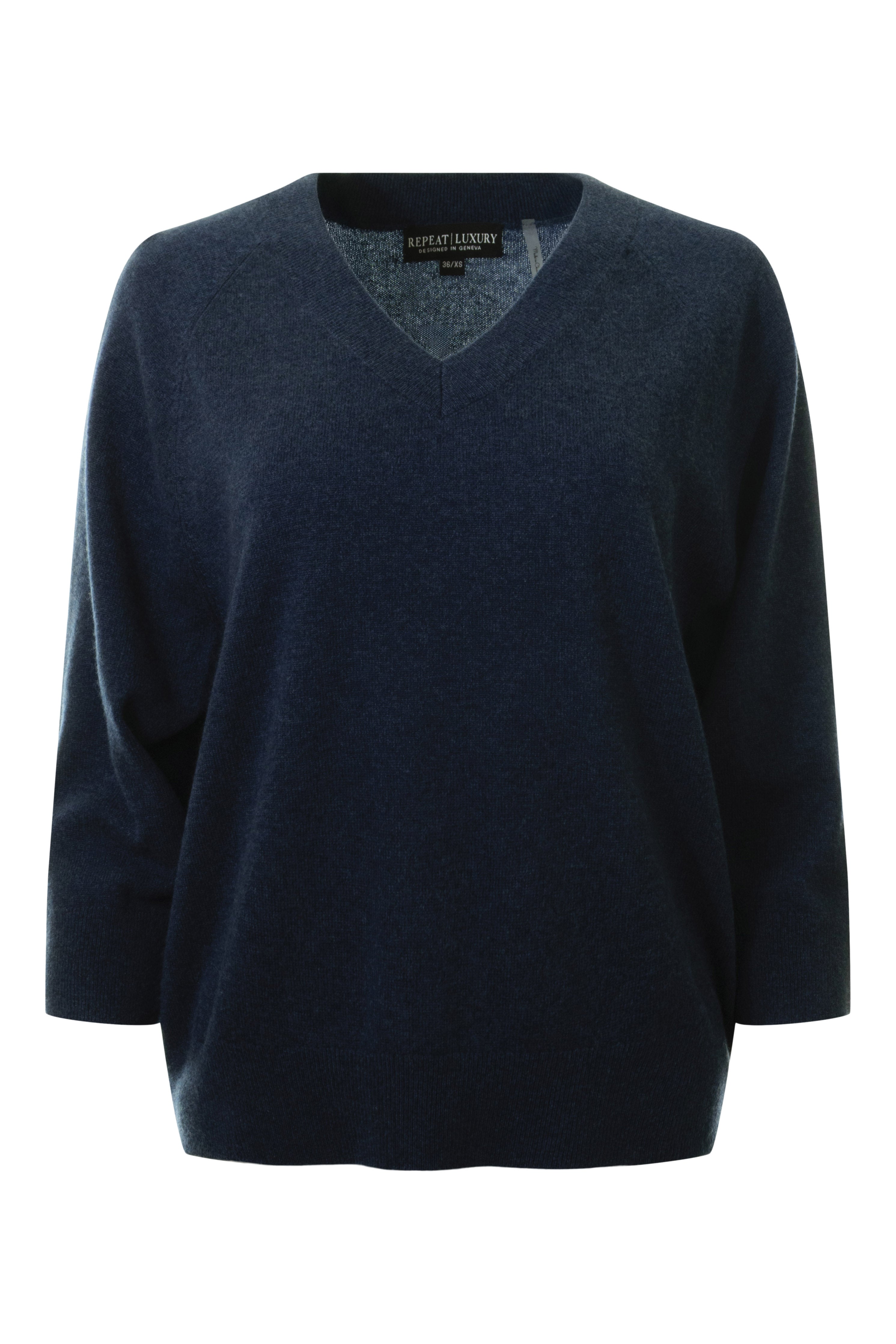 Repeat Cashmere V-neck Sweater