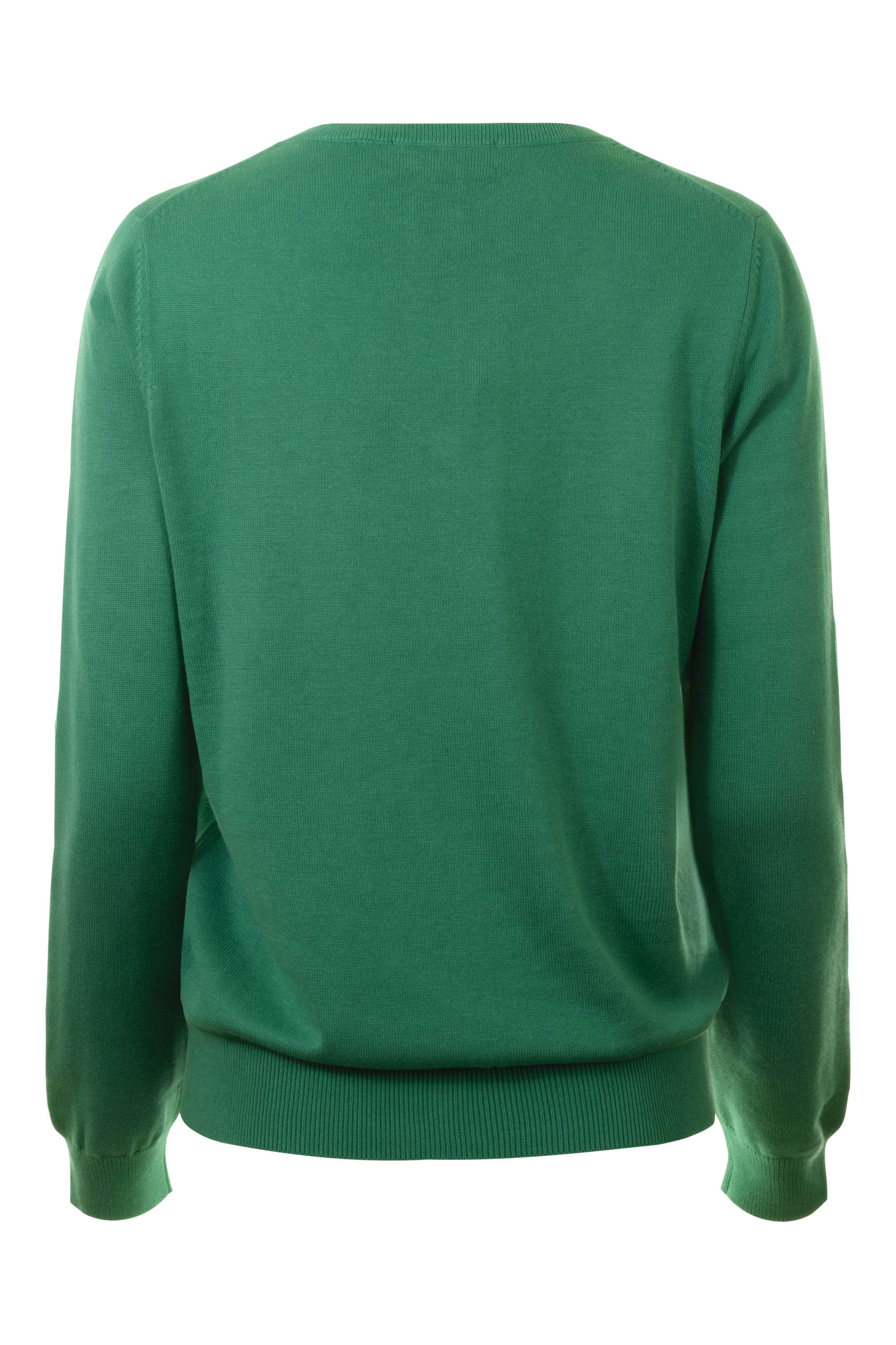 Repeat Cashmere Fine Knit Cotton Blend V-Neck Sweater