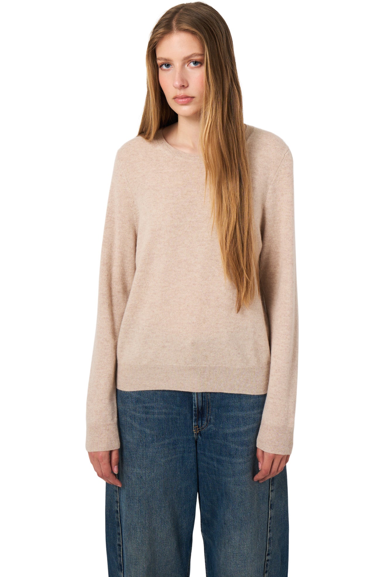 Repeat Cashmere Basic Crewneck Sweater