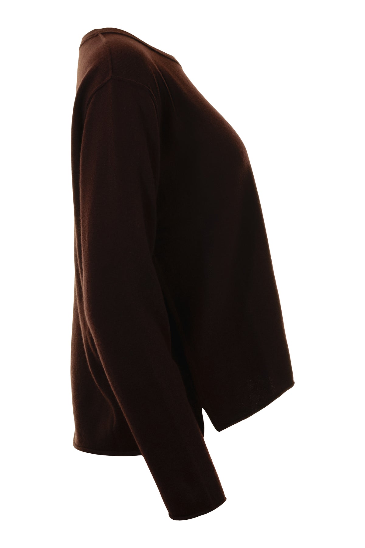 Repeat Cashmere Fine-Knit Organic Cashmere Sweater with Side Slits