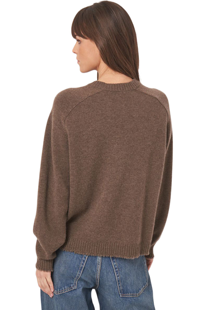 Repeat Cashmere Relaxed Fit Crewneck Sweater
in Cacao
