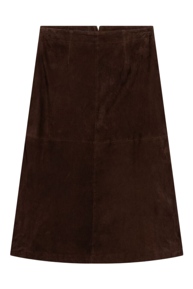 Repeat Cashmere Suede Skirt