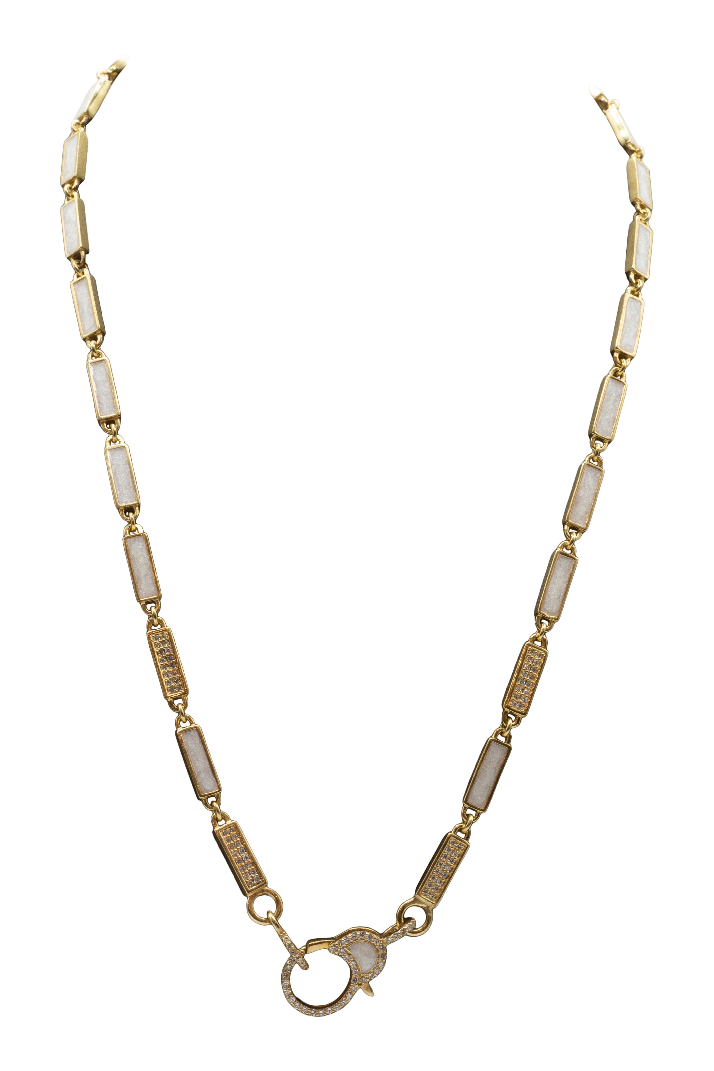 Royal Nomad Jewelry Norah Necklace in White