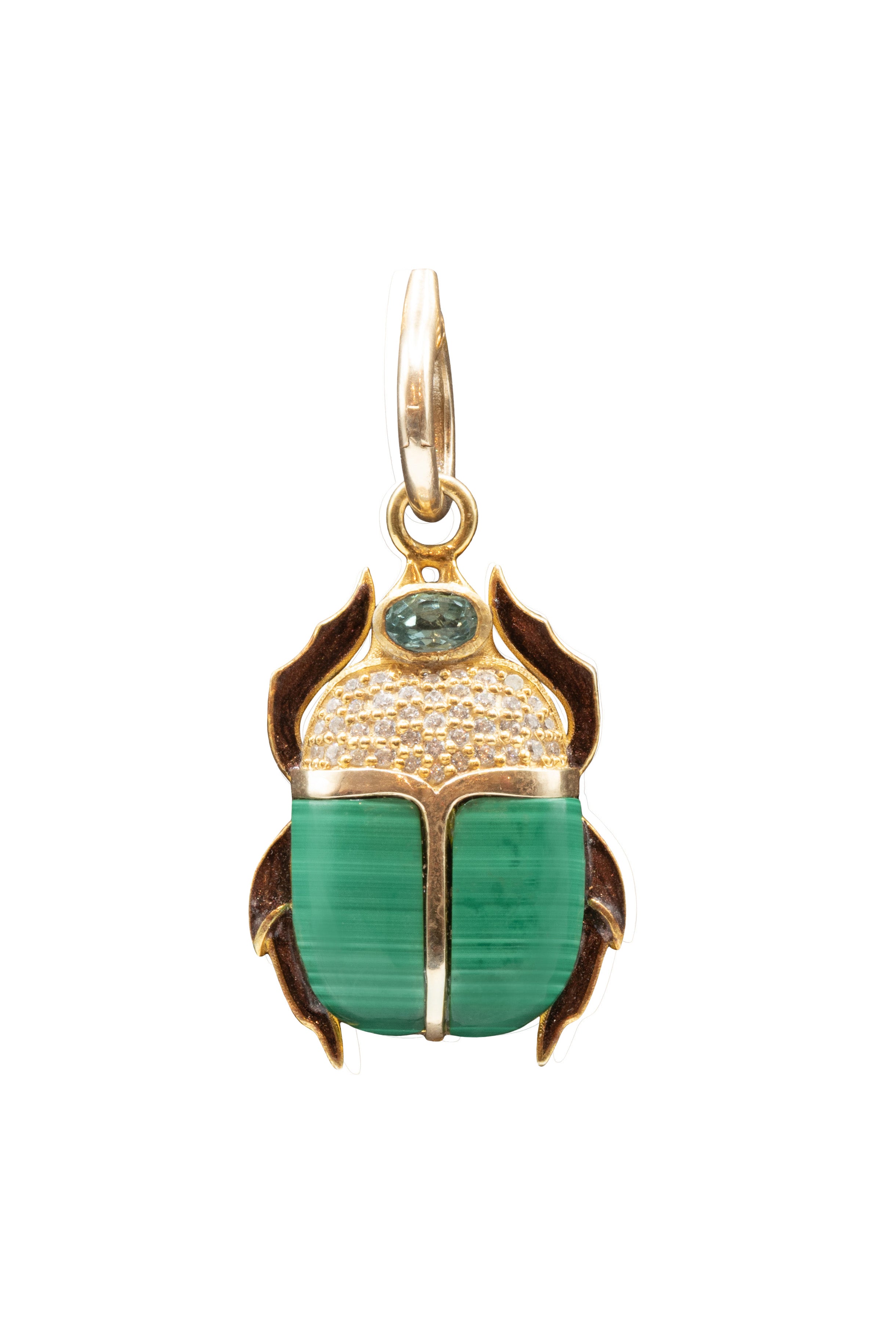 Royal Nomad Jewelry Evelyn Pendant in Green
