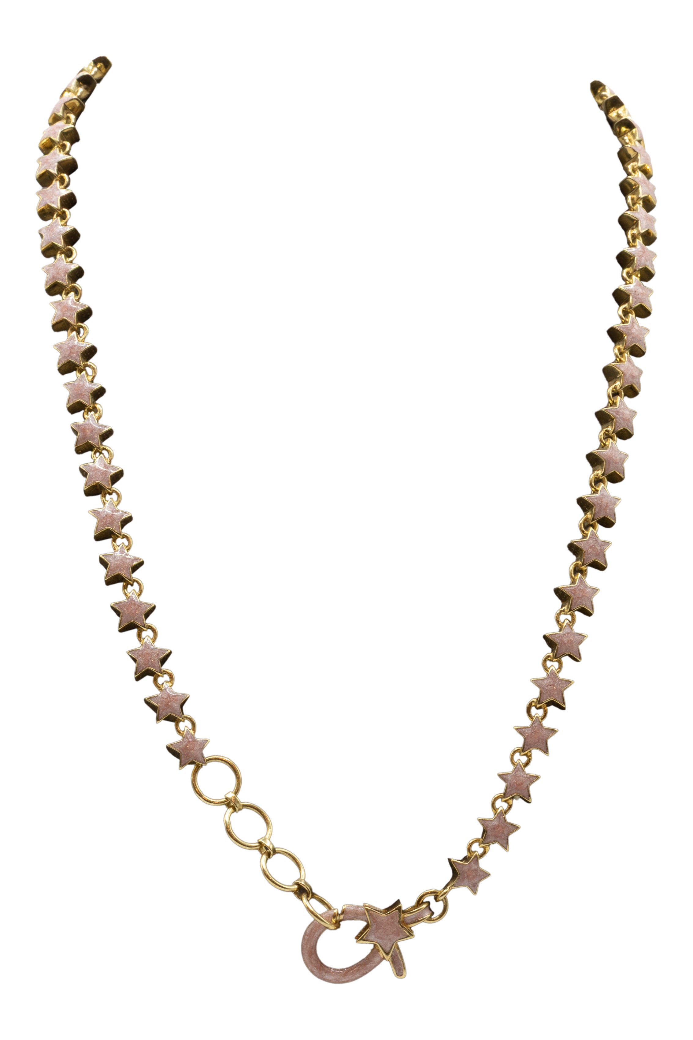Royal Nomad Jewelry Astra Necklace in Pink-Gold
