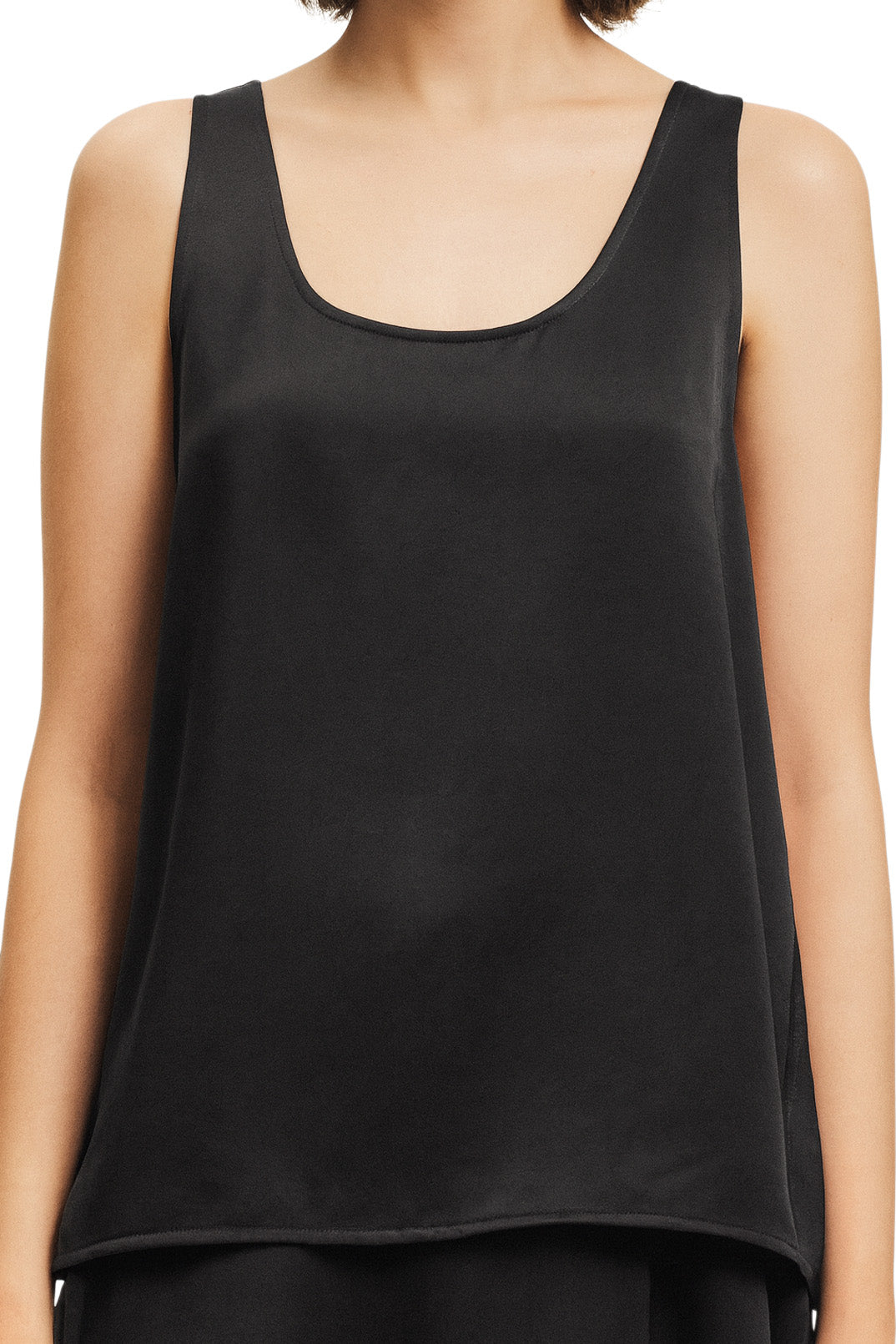 Saint Art Isola Scoop Neck Tank in Black