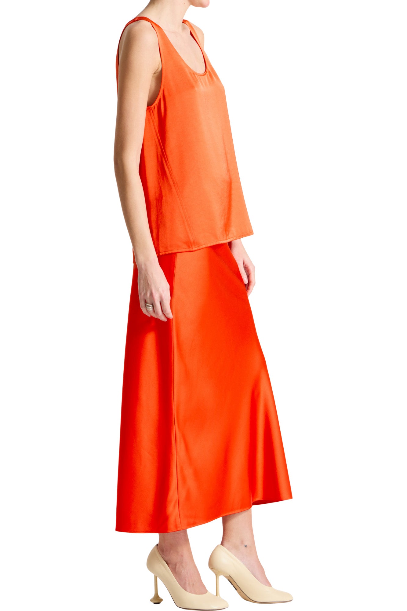 Saint Art Isola Scoopneck Tank in Mandarin