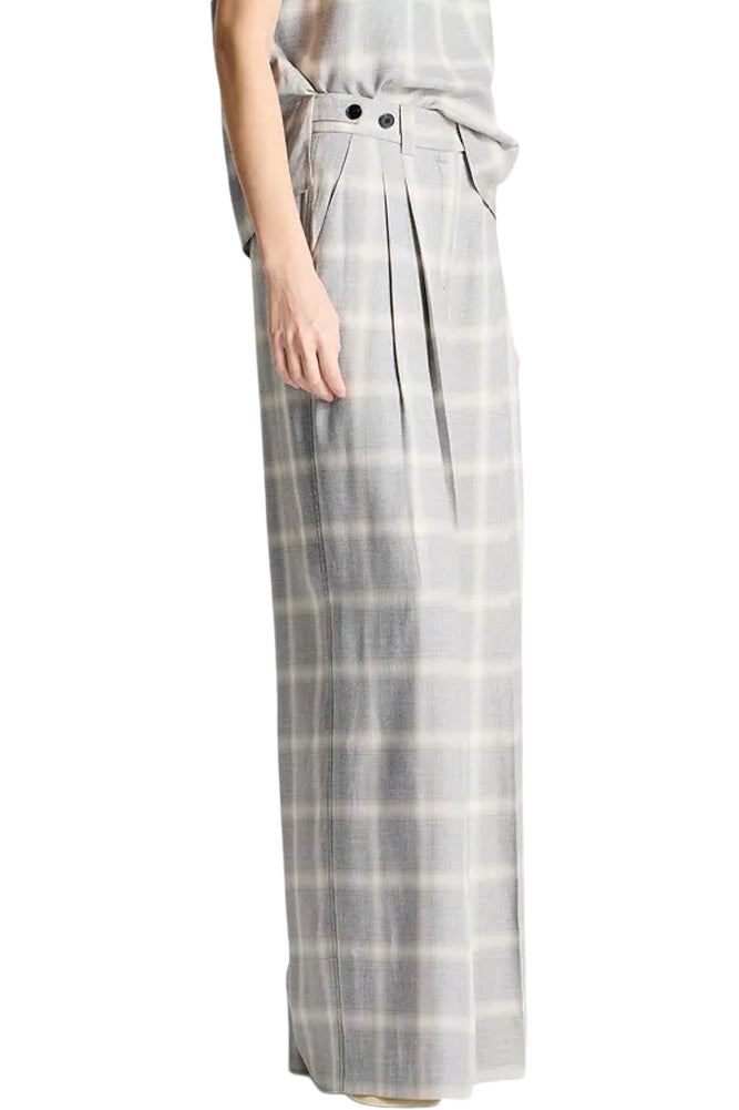 Saint Art Kinglsey Pant in Grey-White