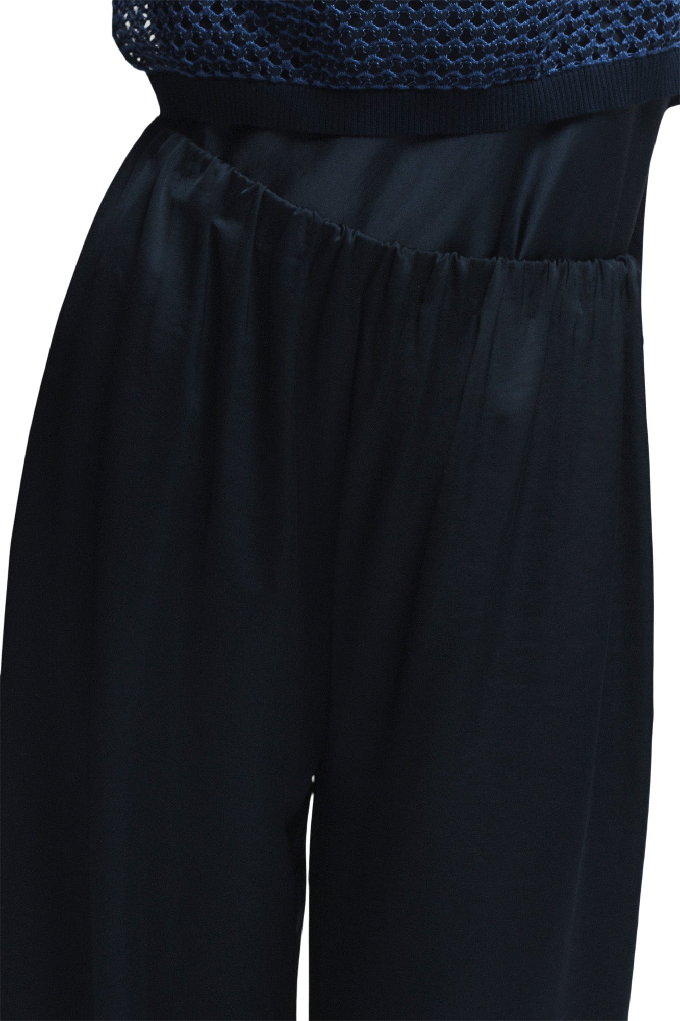 Saint Art Paige Pull on Pants in Navy