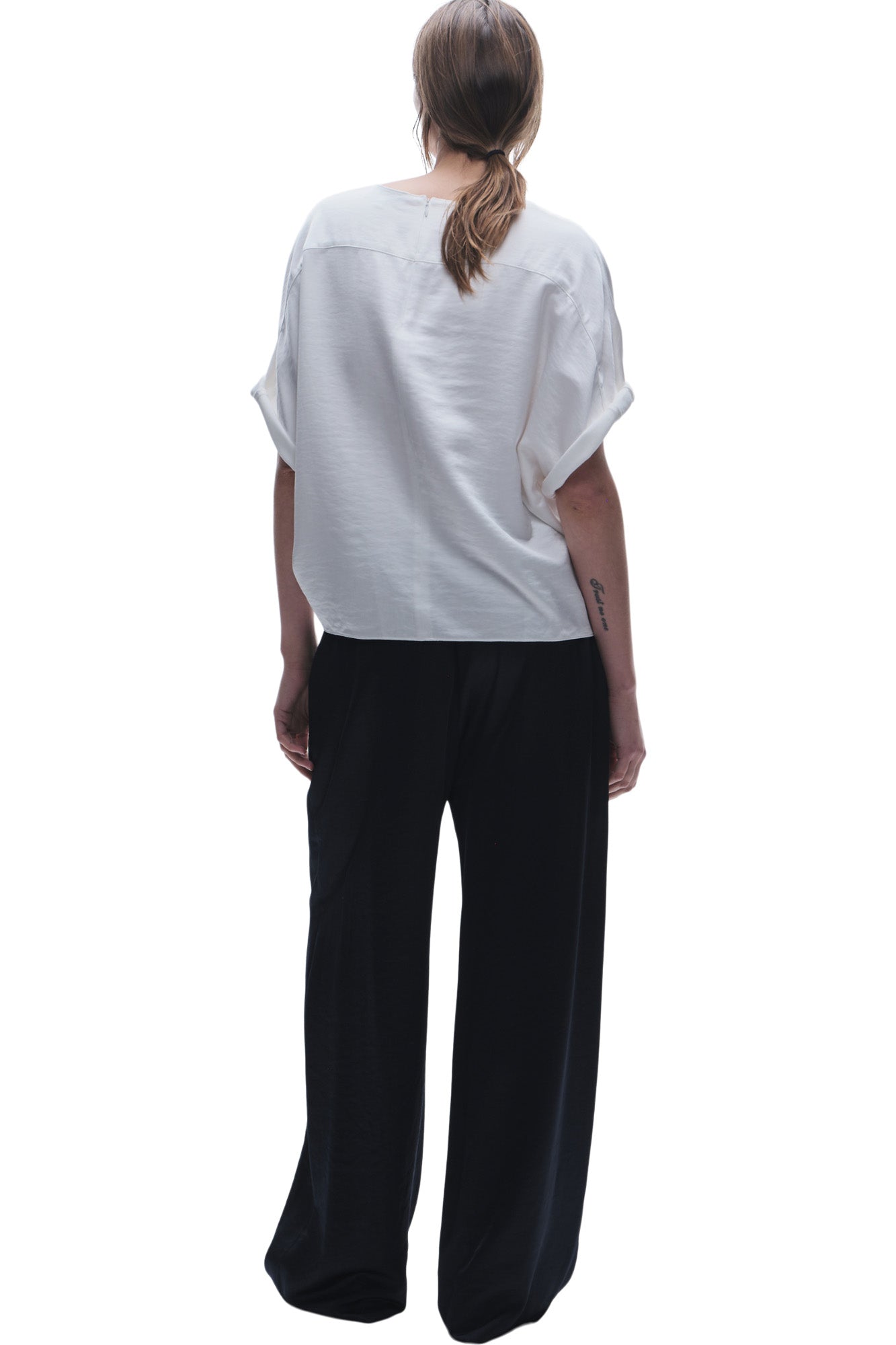 Saint Art Paige Pull on Pants in Navy