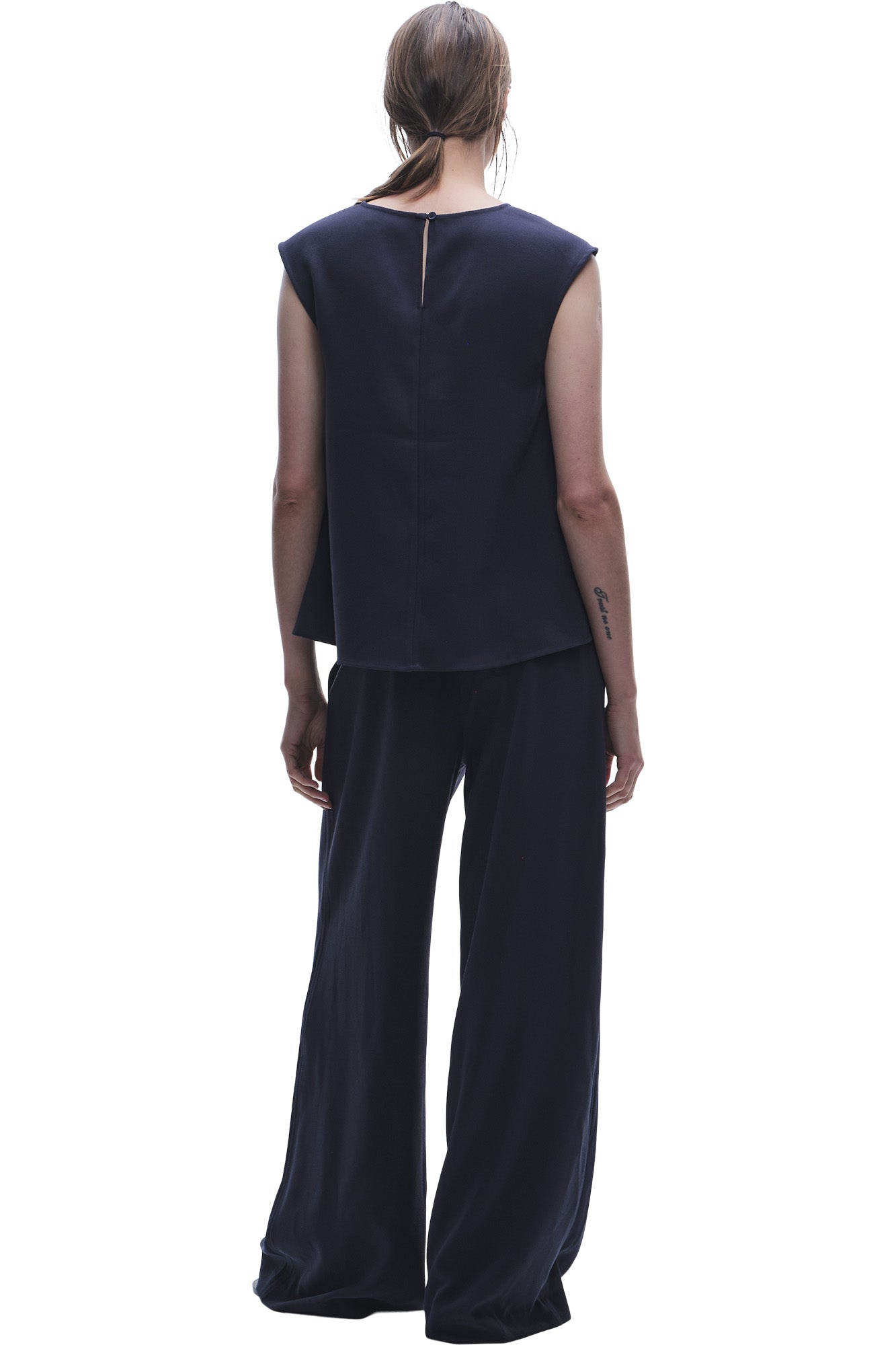 Saint Art Samantha Swing Top in Navy Crepe