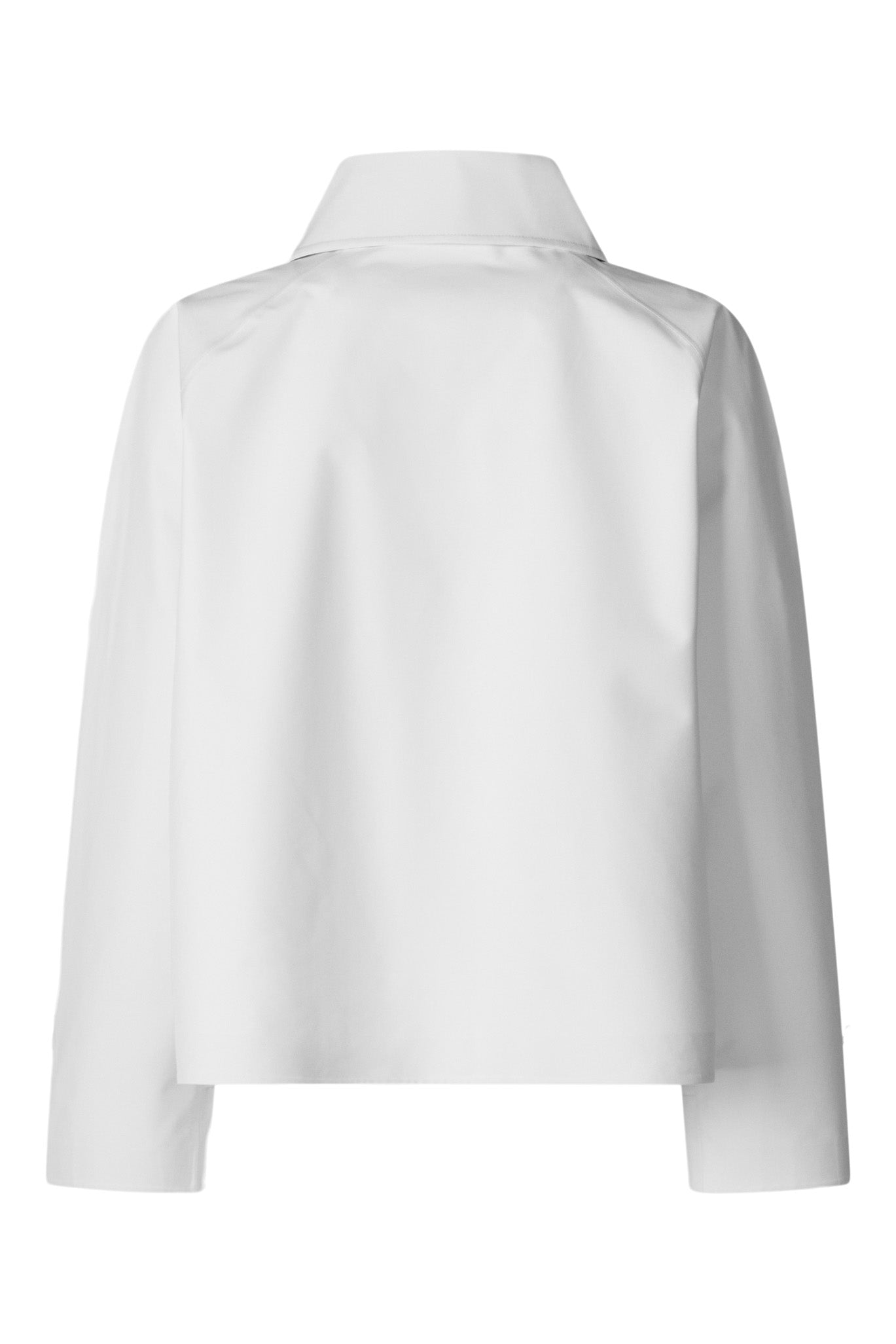 Save The Duck Garbo Short Trench Coat in White