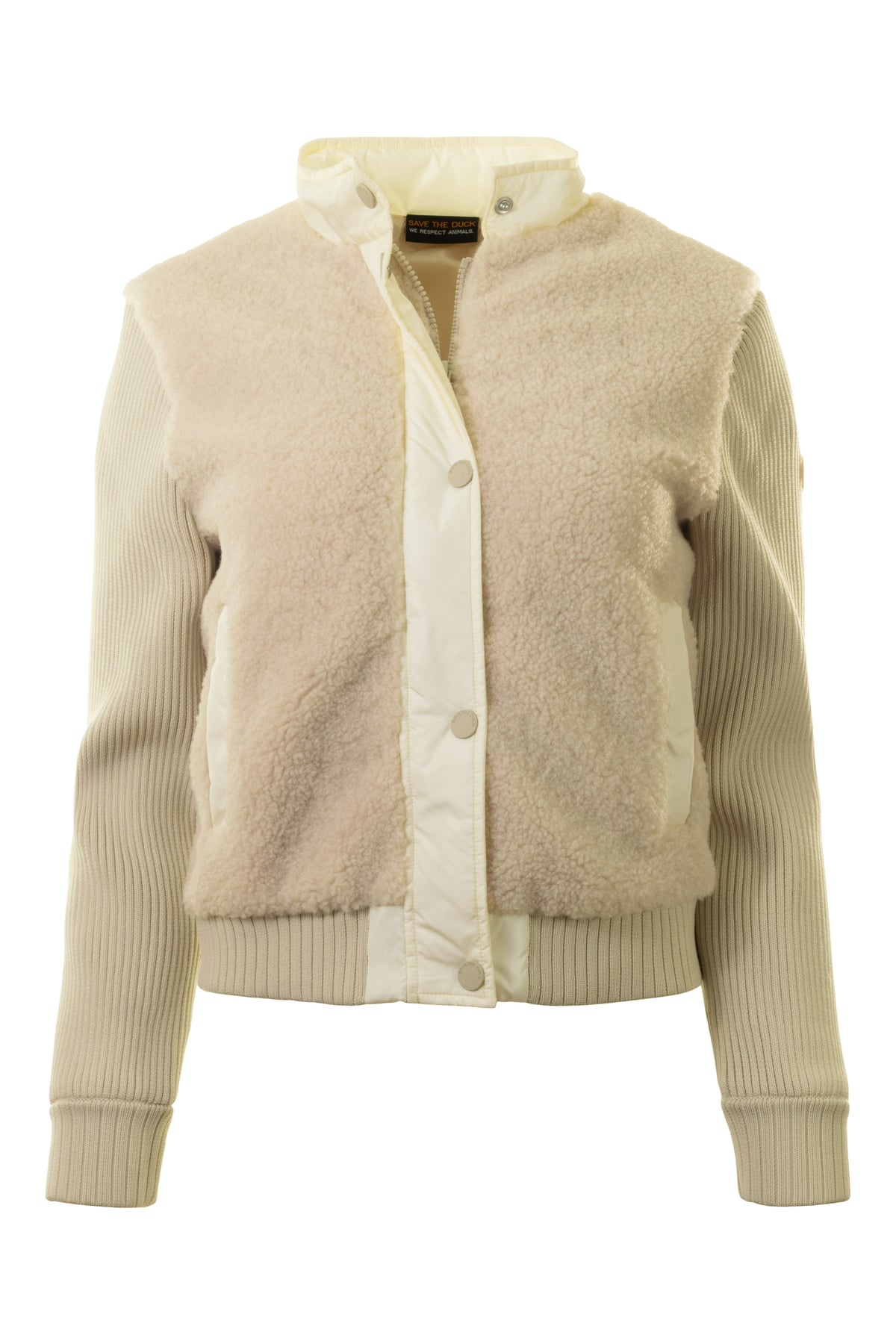 Save the Duck Leonie Jacket in Shore Beige