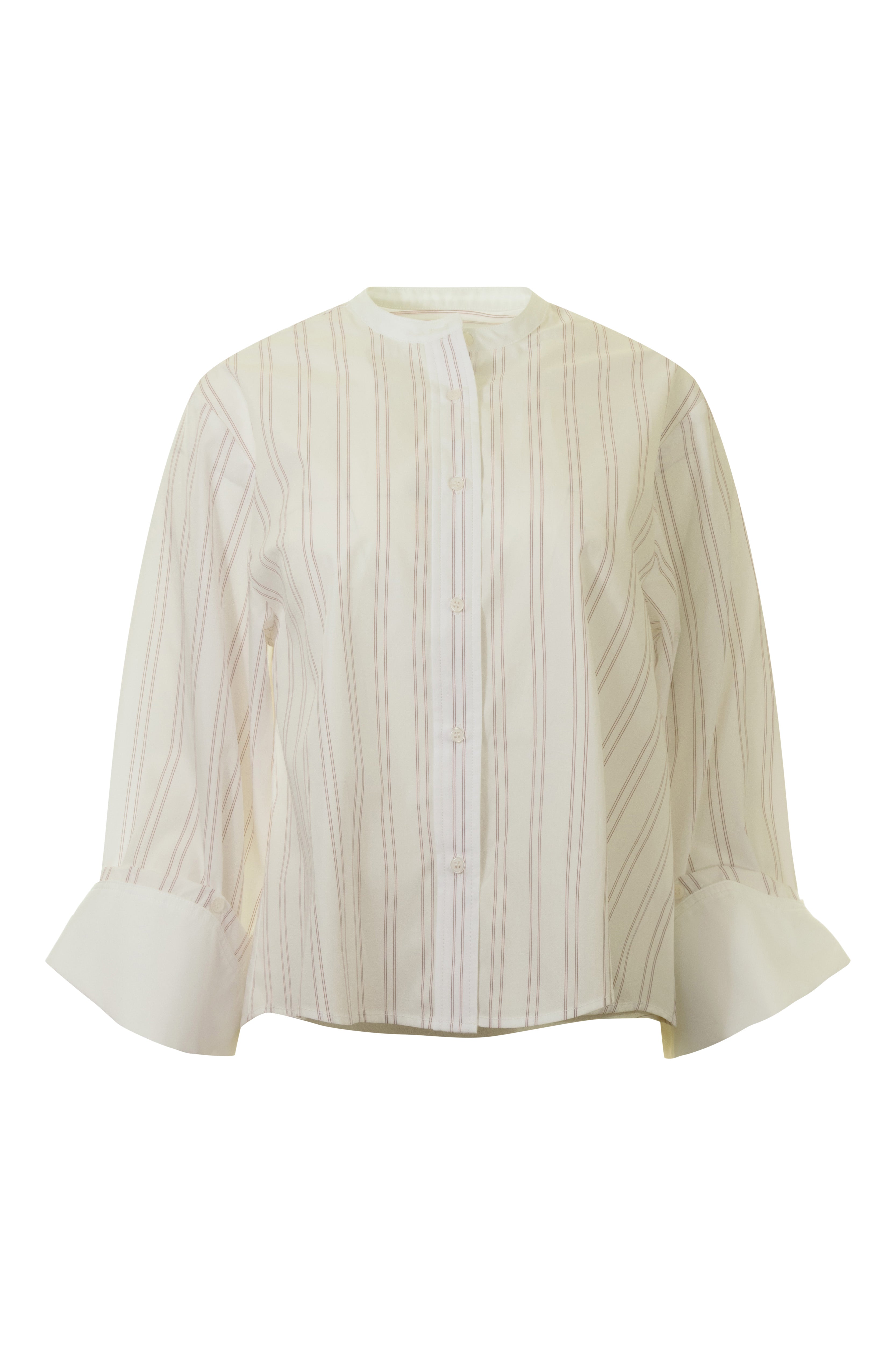 TWP Beau Blouse in White-Wine