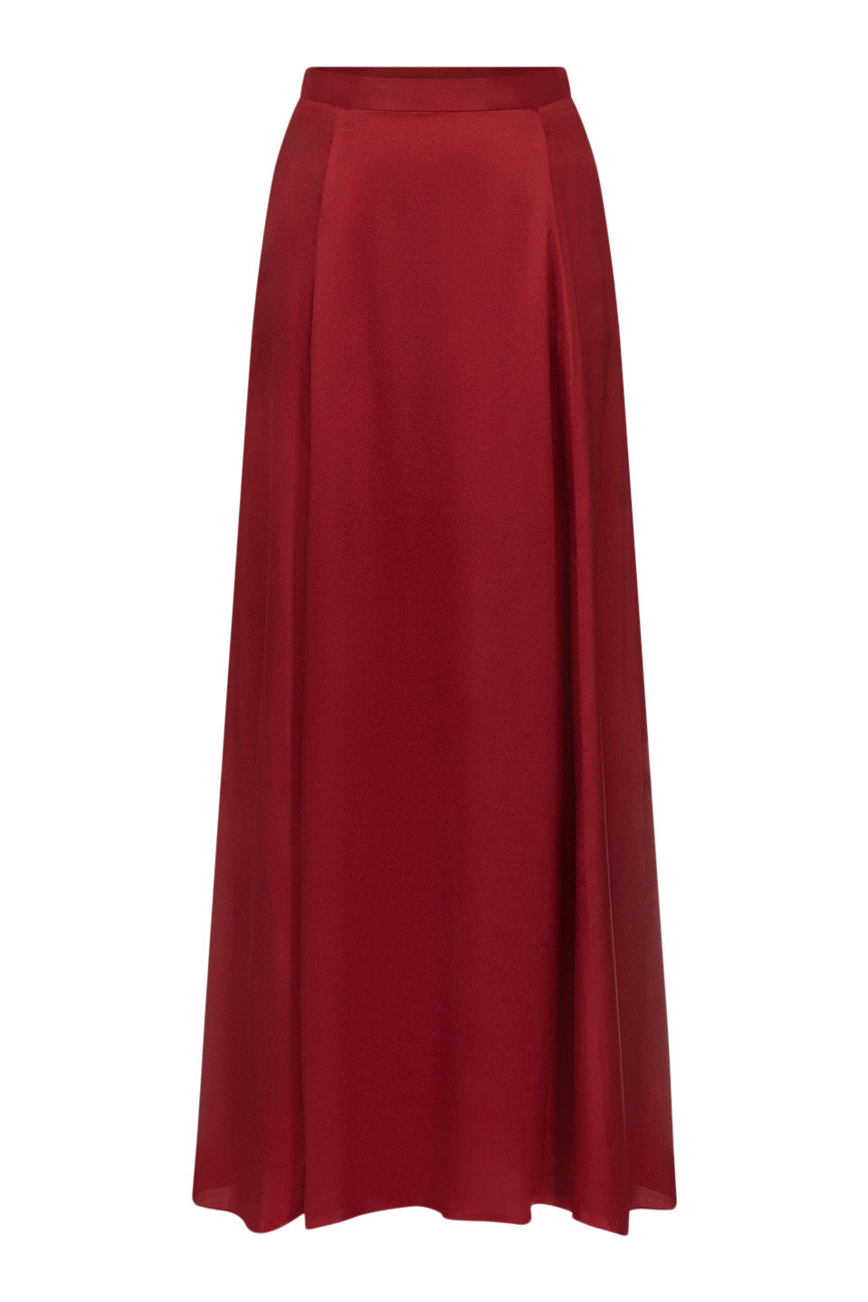 TWP Flowy Maxi Skirt
in Currant