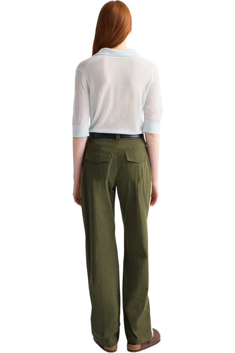 TWP Isabelle Pant in Military