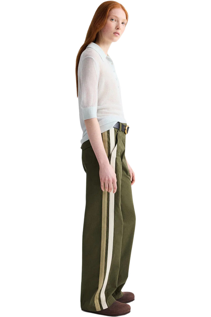 TWP Isabelle Pant in Military