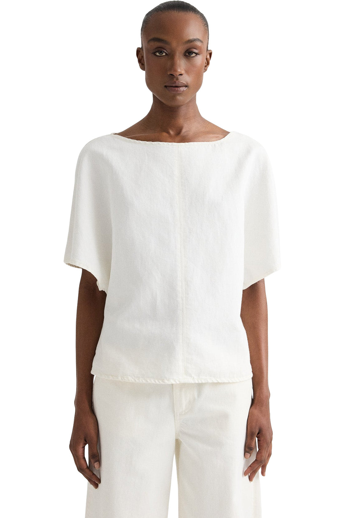 TWP Simple T in White