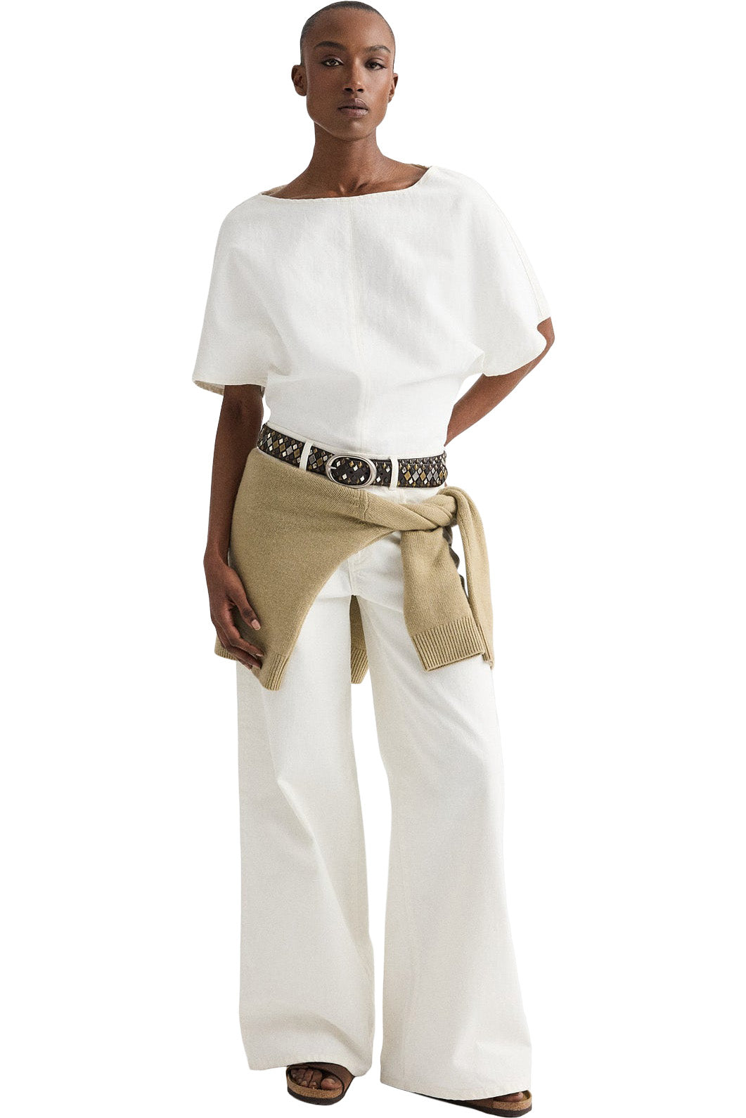 TWP Simple T in White