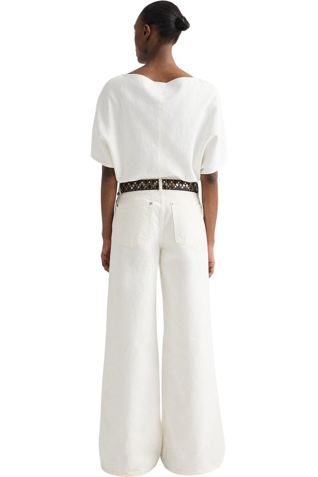 TWP Simple T in White