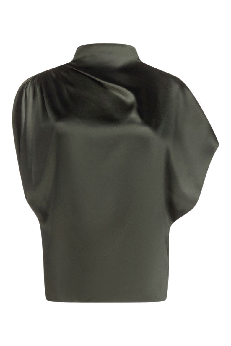 TWP Wish You Would Silk Top in Rosin