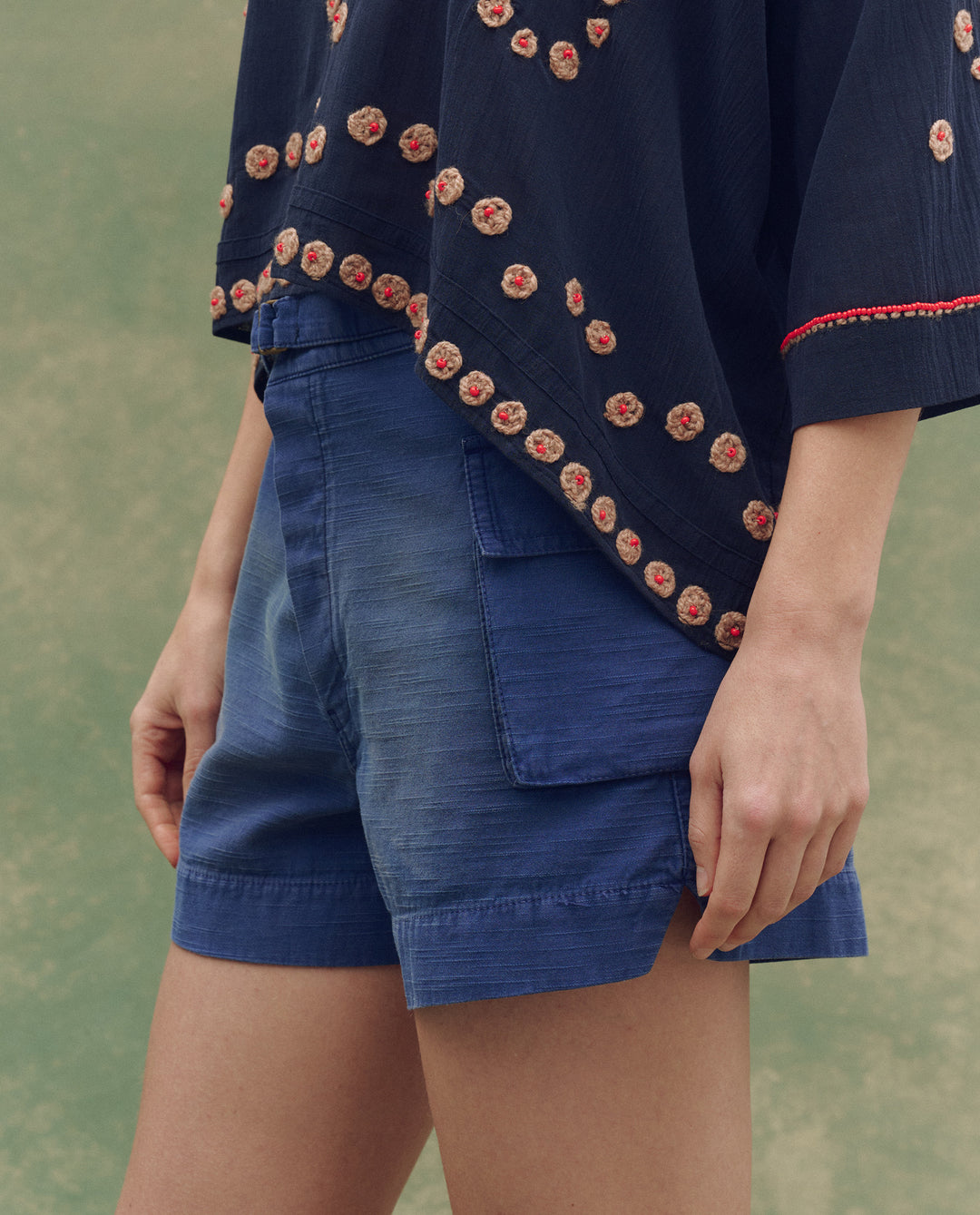 The Great Cargo Fatigue Short in Vintage Blue