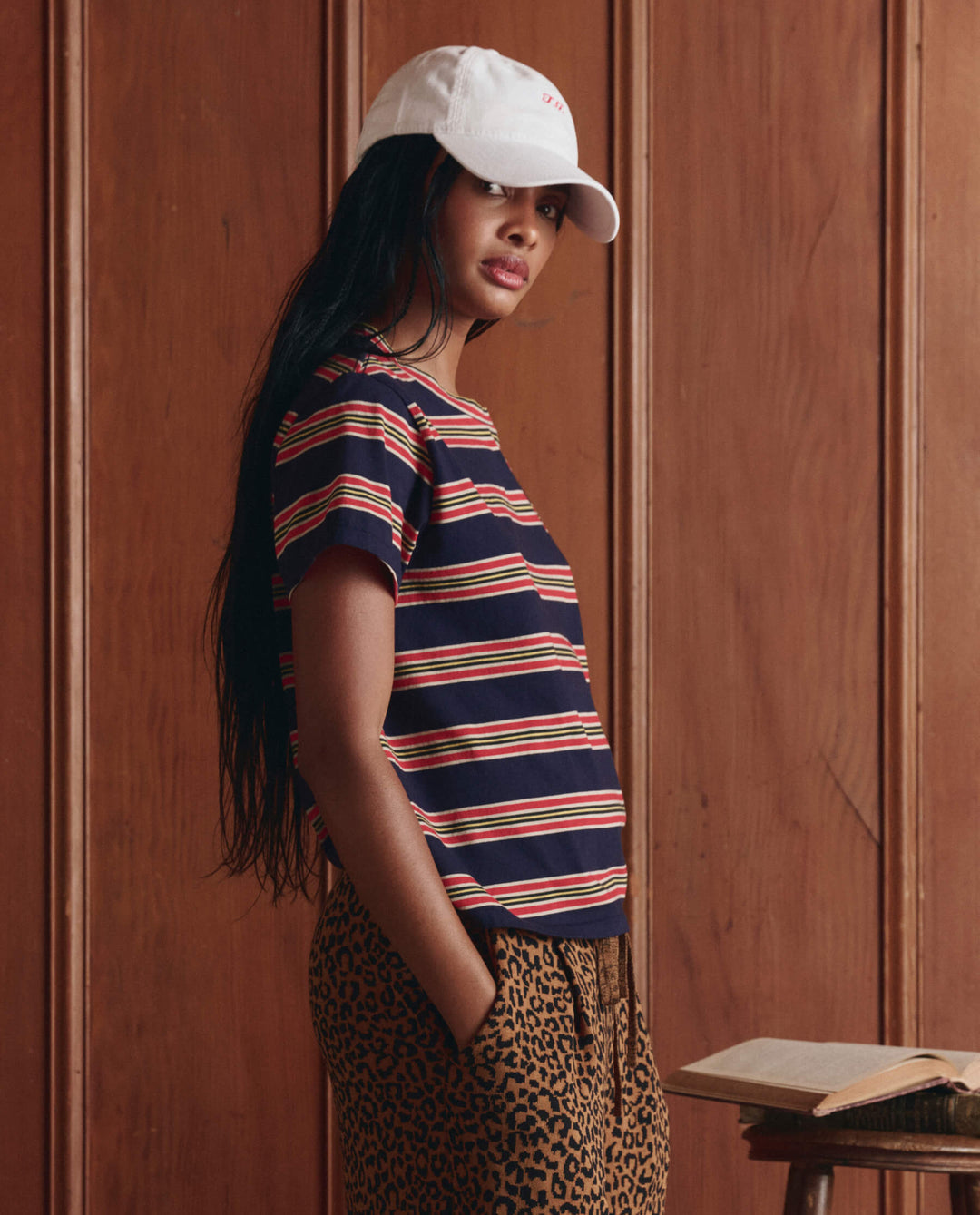 The Great Little Tee in Scout Stripe