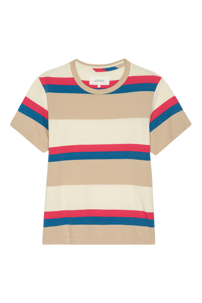The Great Little Tee in Study Hall Stripe