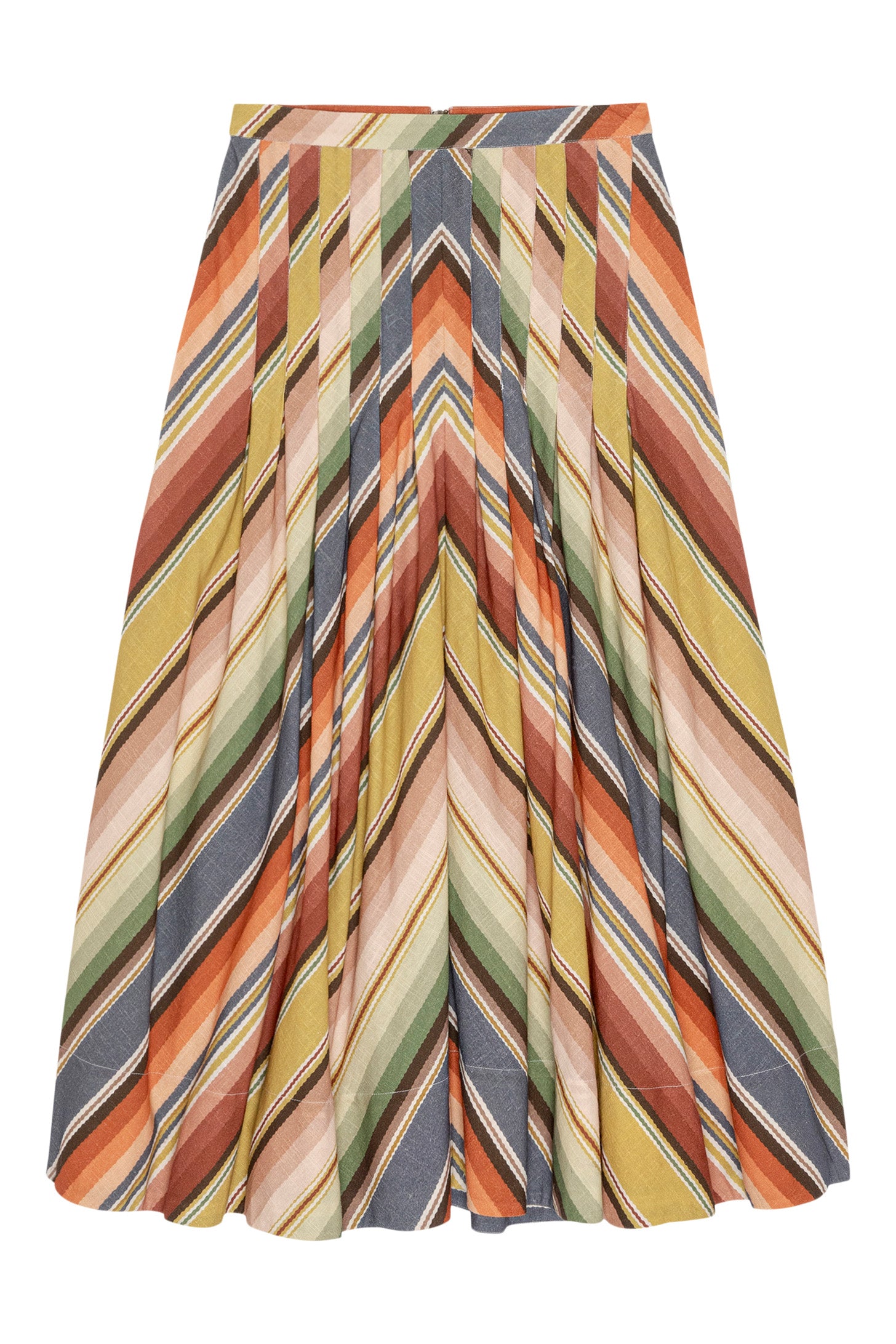 The Great Rhythm Skirt in Davenport Stripe