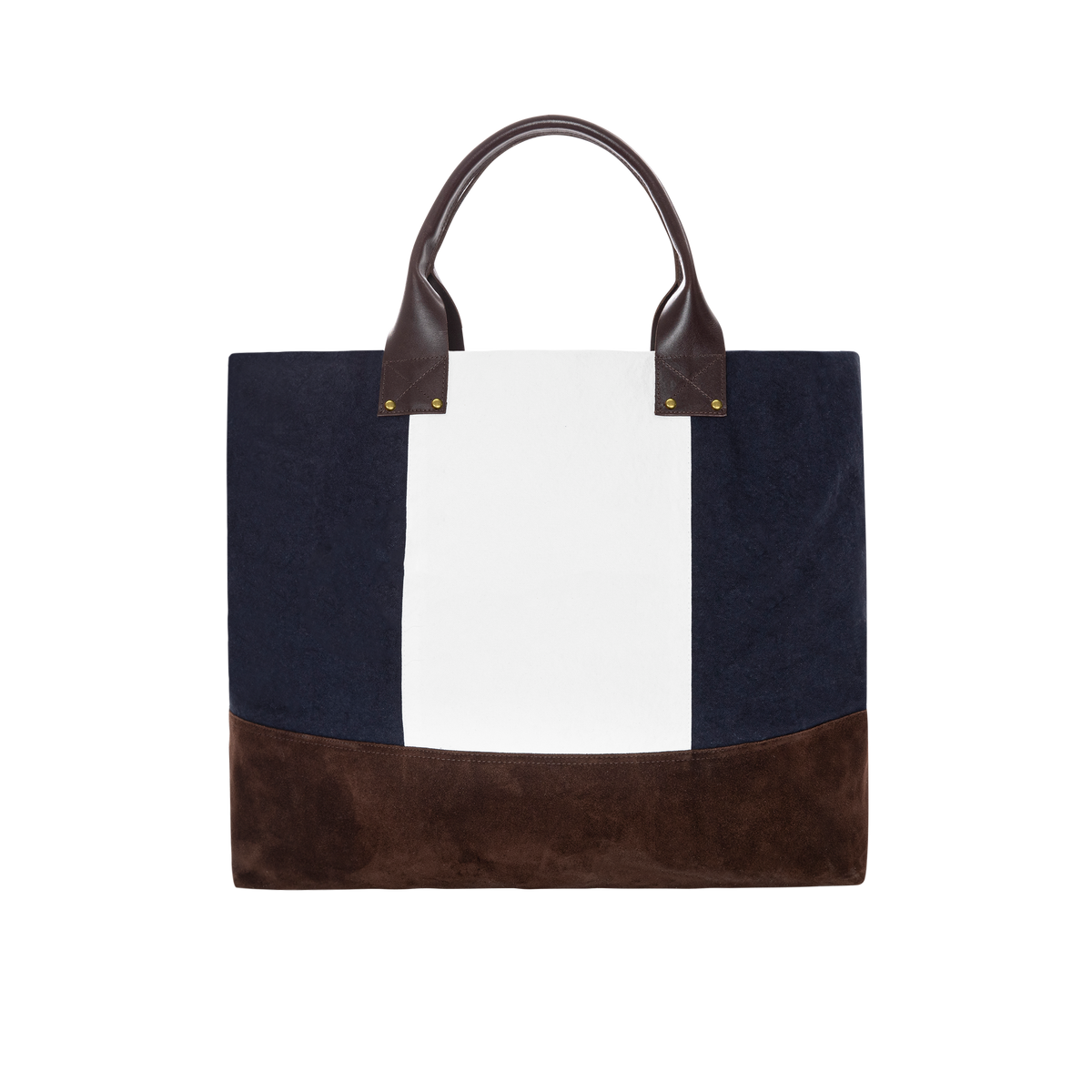 The Great The Stripe Tote in Navy White
